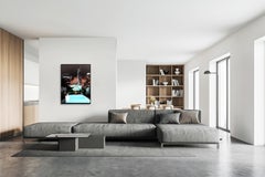 Clara Nightswim - Fotografia di paesaggio urbano Pittura d'arte originale