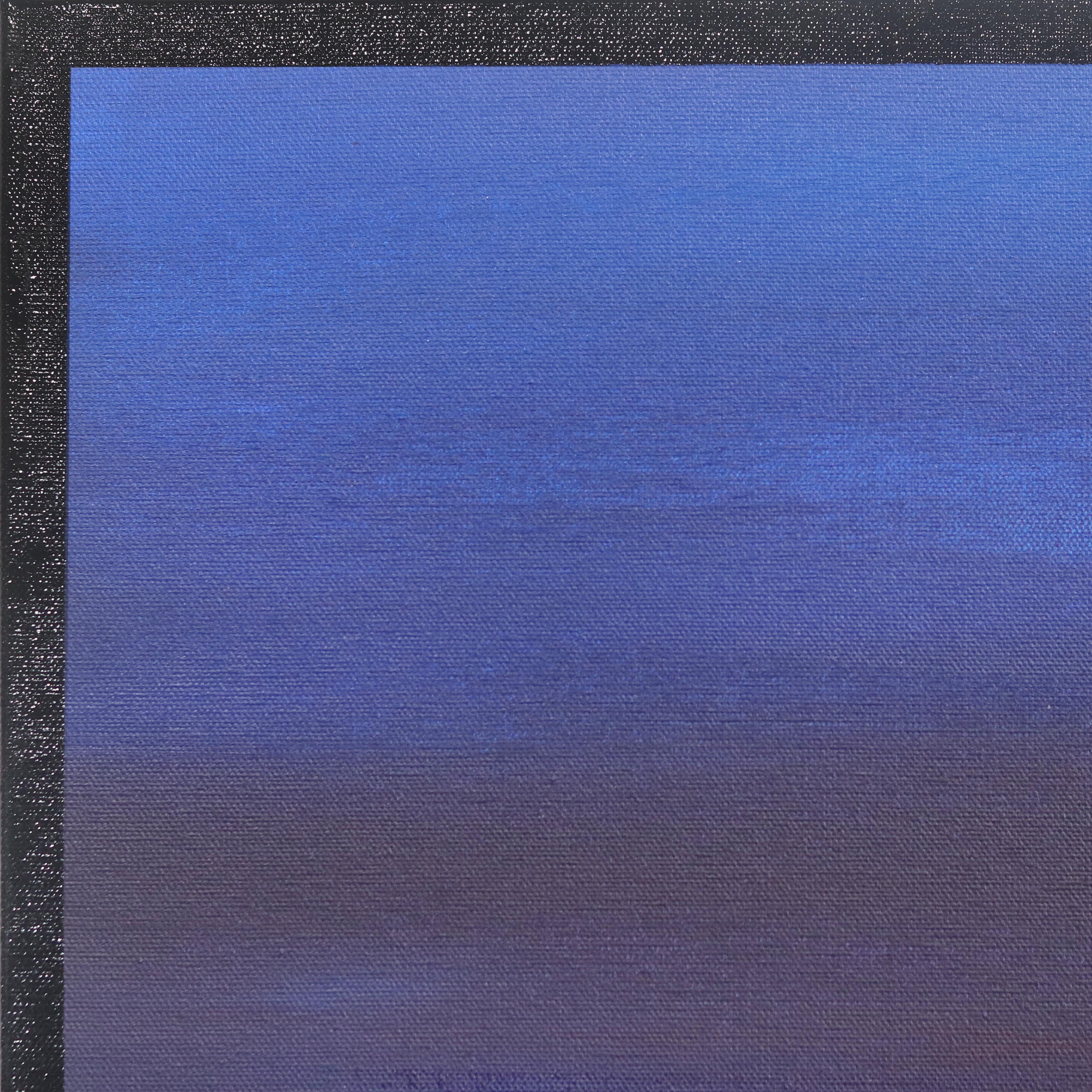 Aérienne Melrose Sunset  Peinture de paysage urbain - Contemporain Painting par Pete Kasprzak