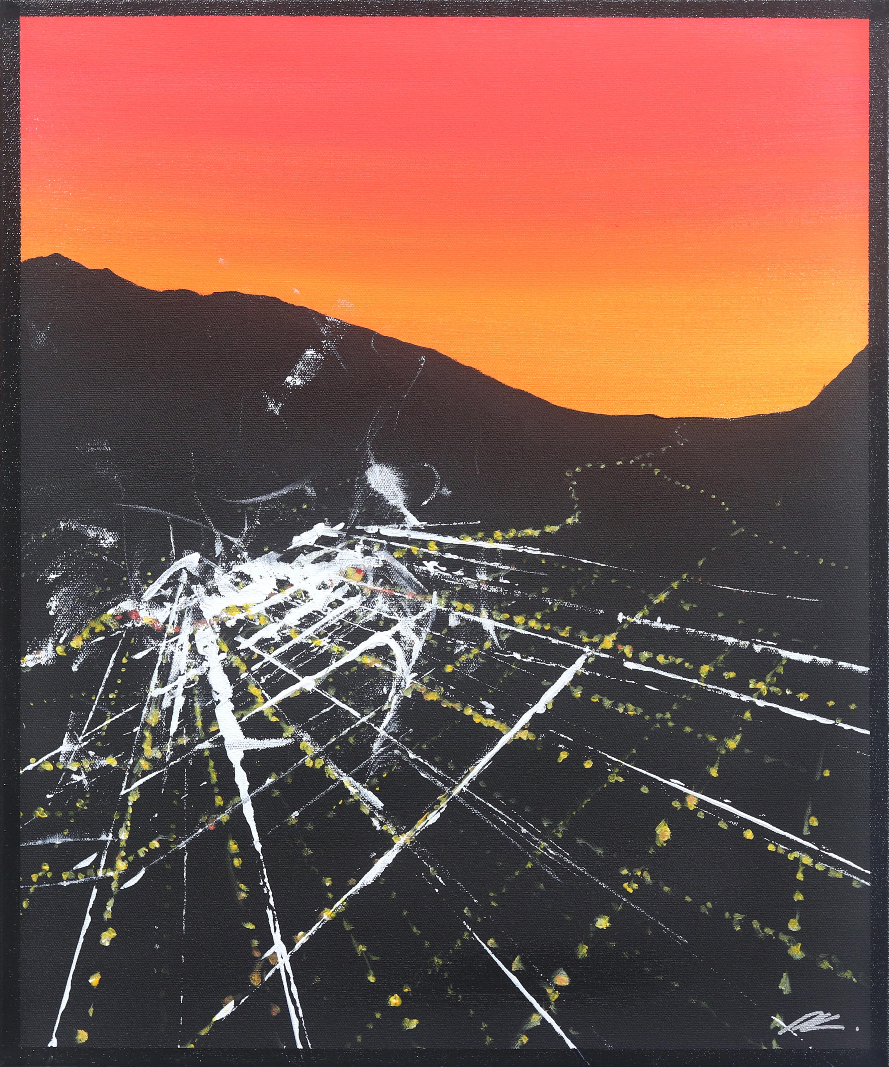 Pete Kasprzak’s passion for city night life is expressed in his vibrant urban artworks. Kasprzak’s artworks express energy and life with animated brush strokes, capturing the energy and movement of bustling streets. With acrylic paint on canvas, he