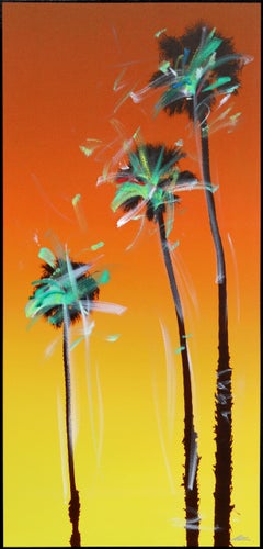 Santa Barbara Up Palms - Three Tall