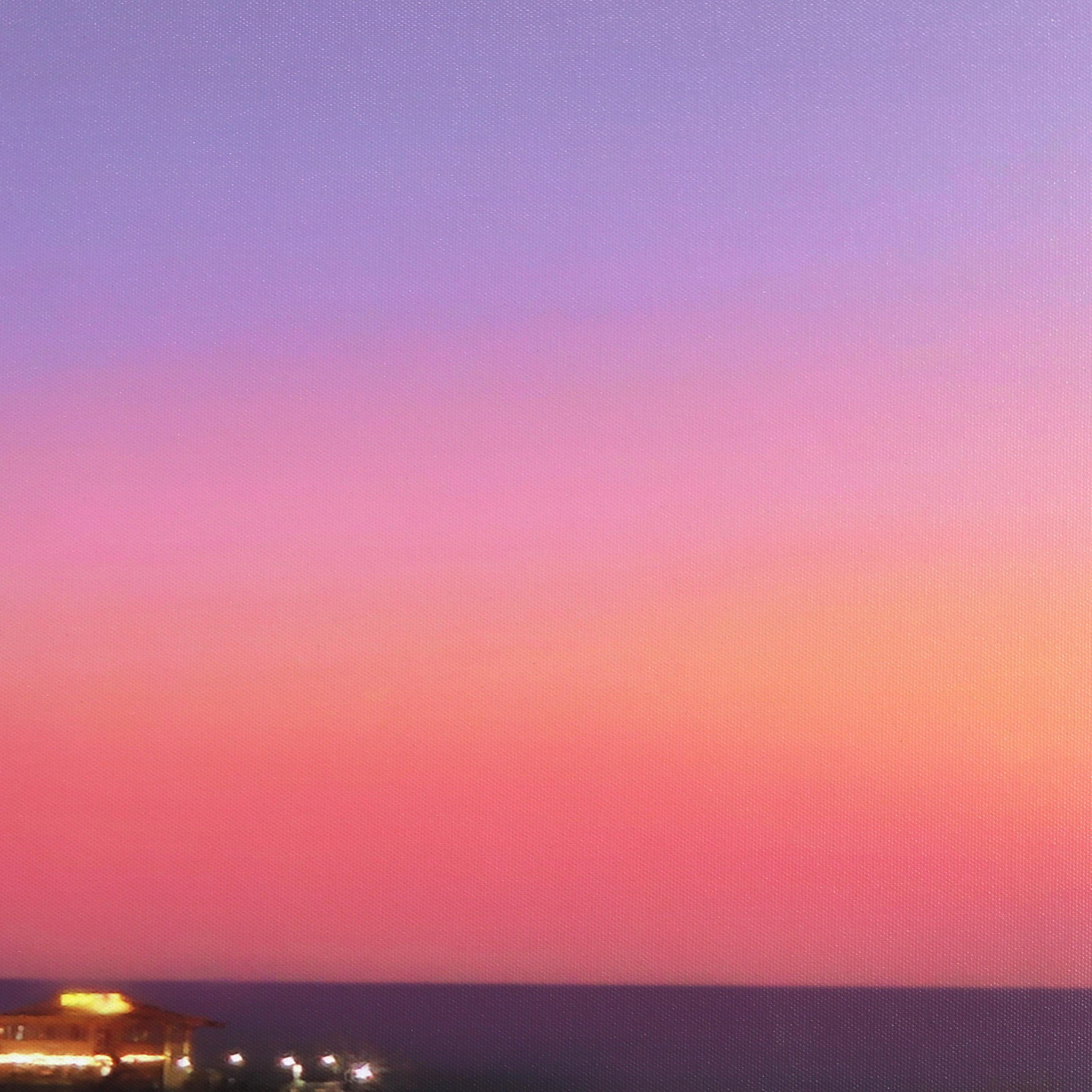 Santa Monica at PCH - Cruisin' - Peinture de paysage urbain en vente 3