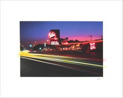 Bob's Big Boy – Urban Landscape Photography, Gemälde Kunst auf Papier