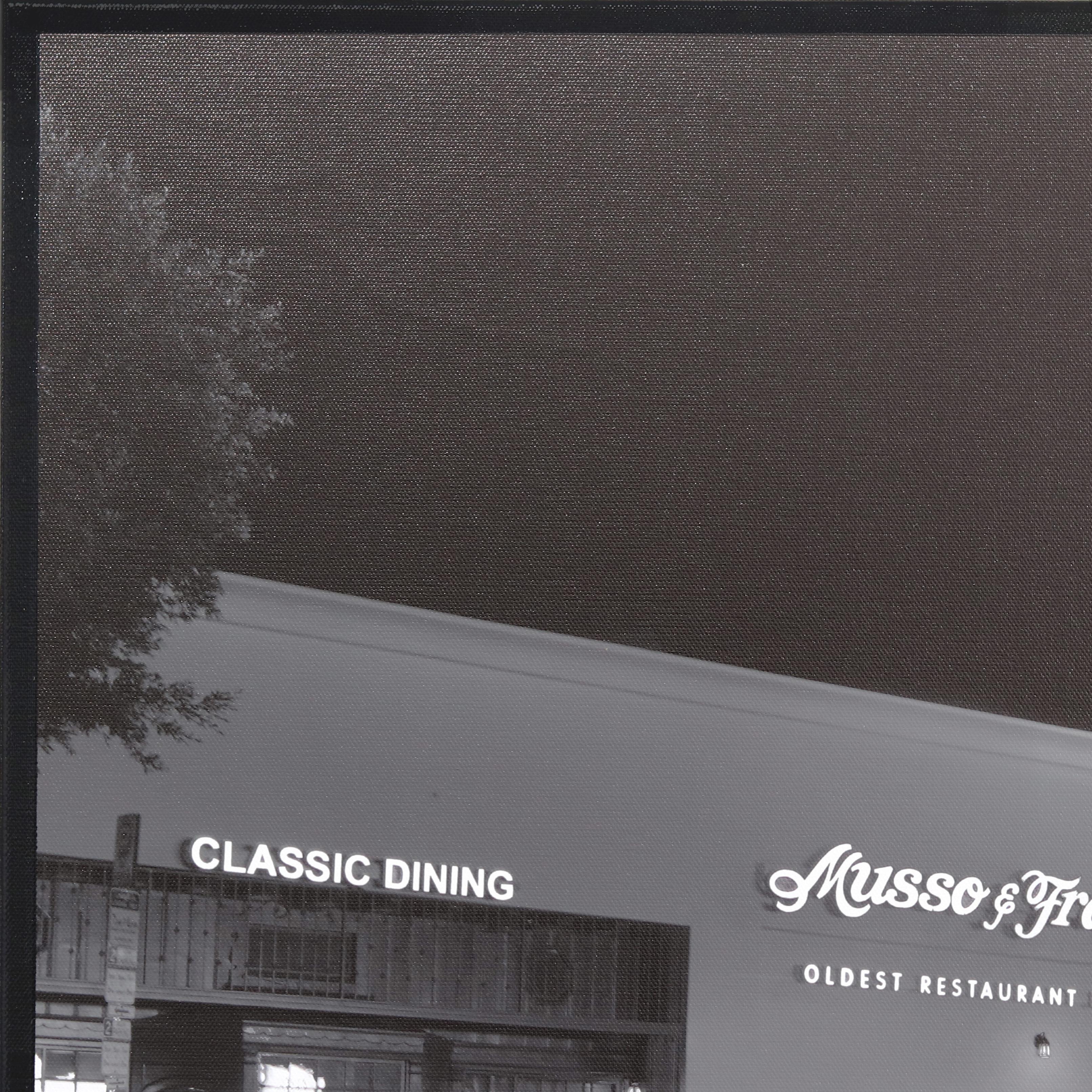 Hollywood's Oldest - Musso & Frank - Let's Dine   -  Urban Landscape Painting - Contemporary Photograph by Pete Kasprzak