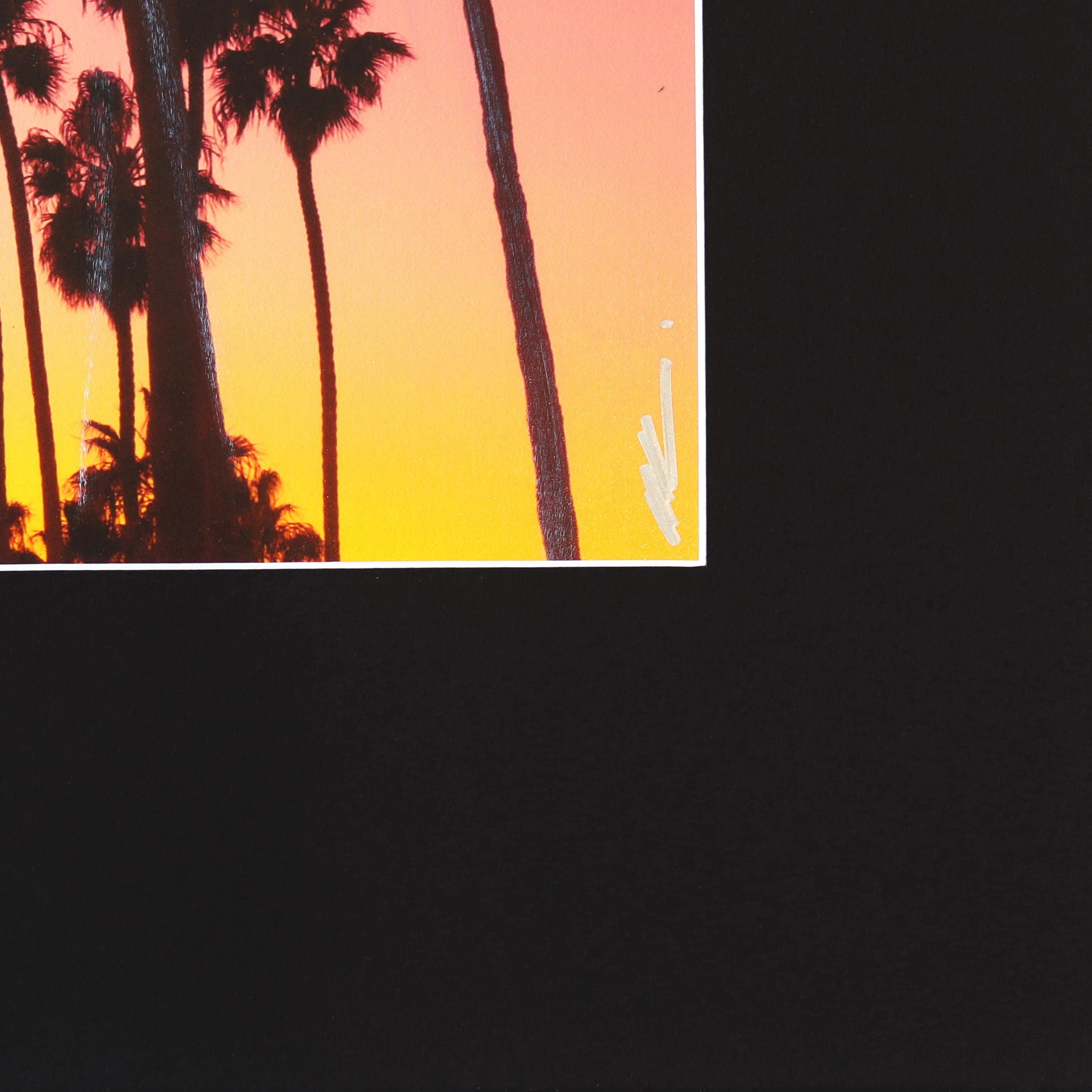 Palms de Santa Barbara Grouped I  - Paysage urbain Photographie Peinture Art en vente 2