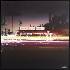 SPIN Pink's Hot Dogs - Chili Dog, Please   -  Urban Landscape Painting