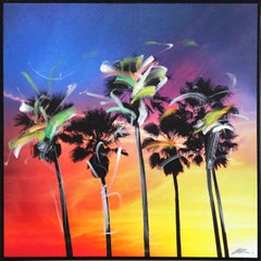 Venice California Multi Palms 