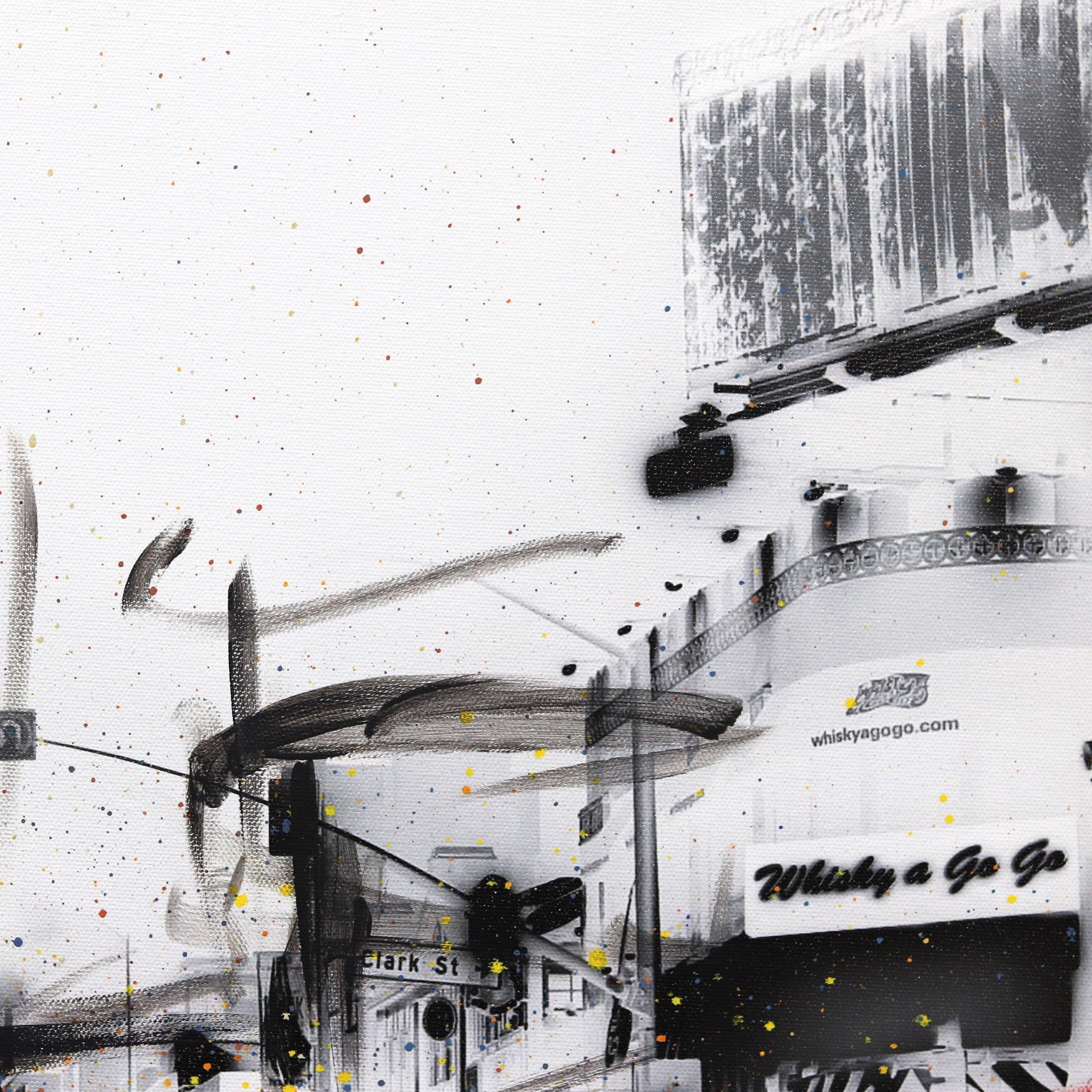 Pete Kasprzaks Leidenschaft für das Stadtleben kommt in seinen dynamischen urbanen Kunstwerken zum Ausdruck. Kasprzaks Kunstwerke drücken mit lebhaften Pinselstrichen Energie und Leben aus. Mit Öl- und Acrylfarbe fügt er dynamische Bewegung und