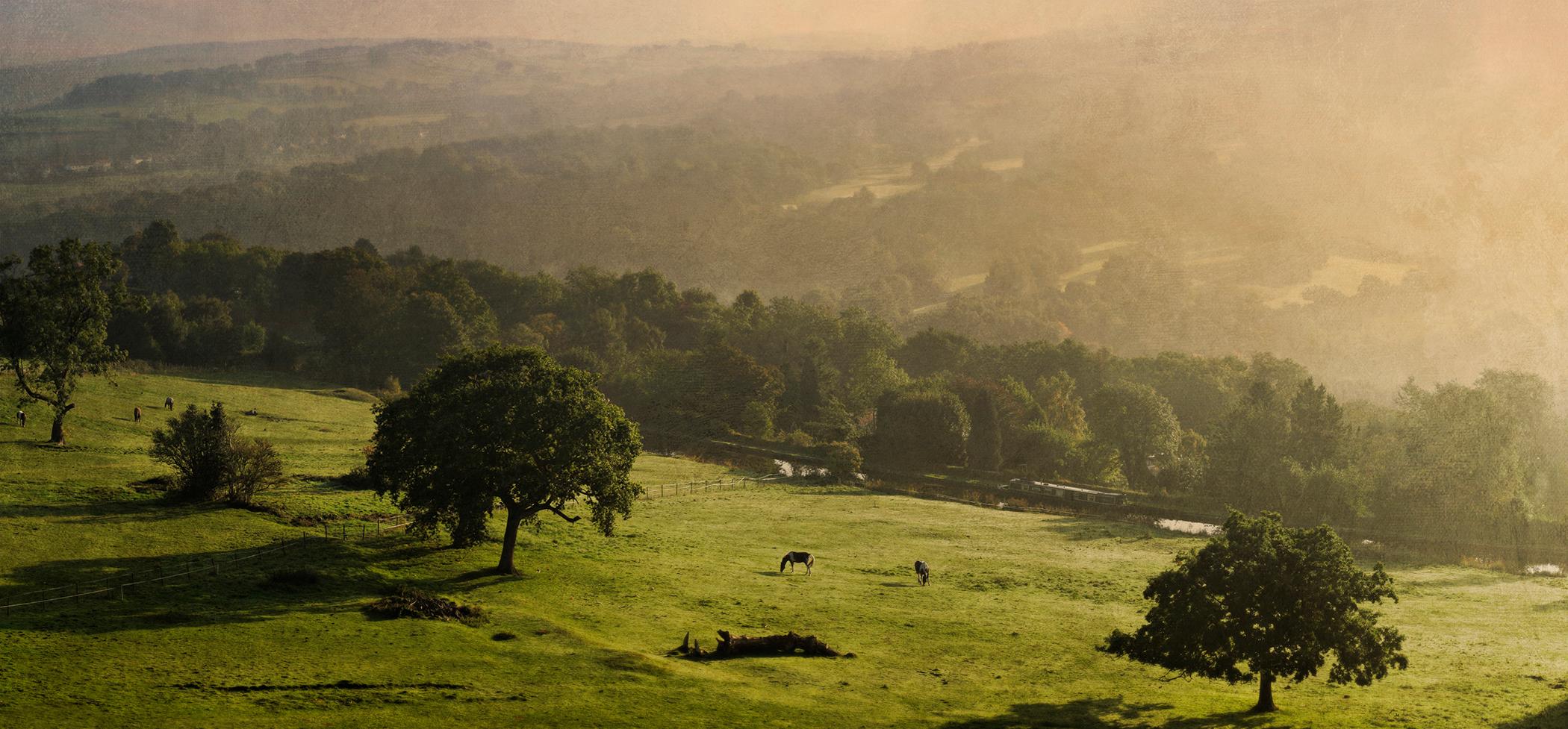 Color Photograph Pete Kelly - The Ridge, Cheshire, Angleterre, Royaume-Uni, 2013