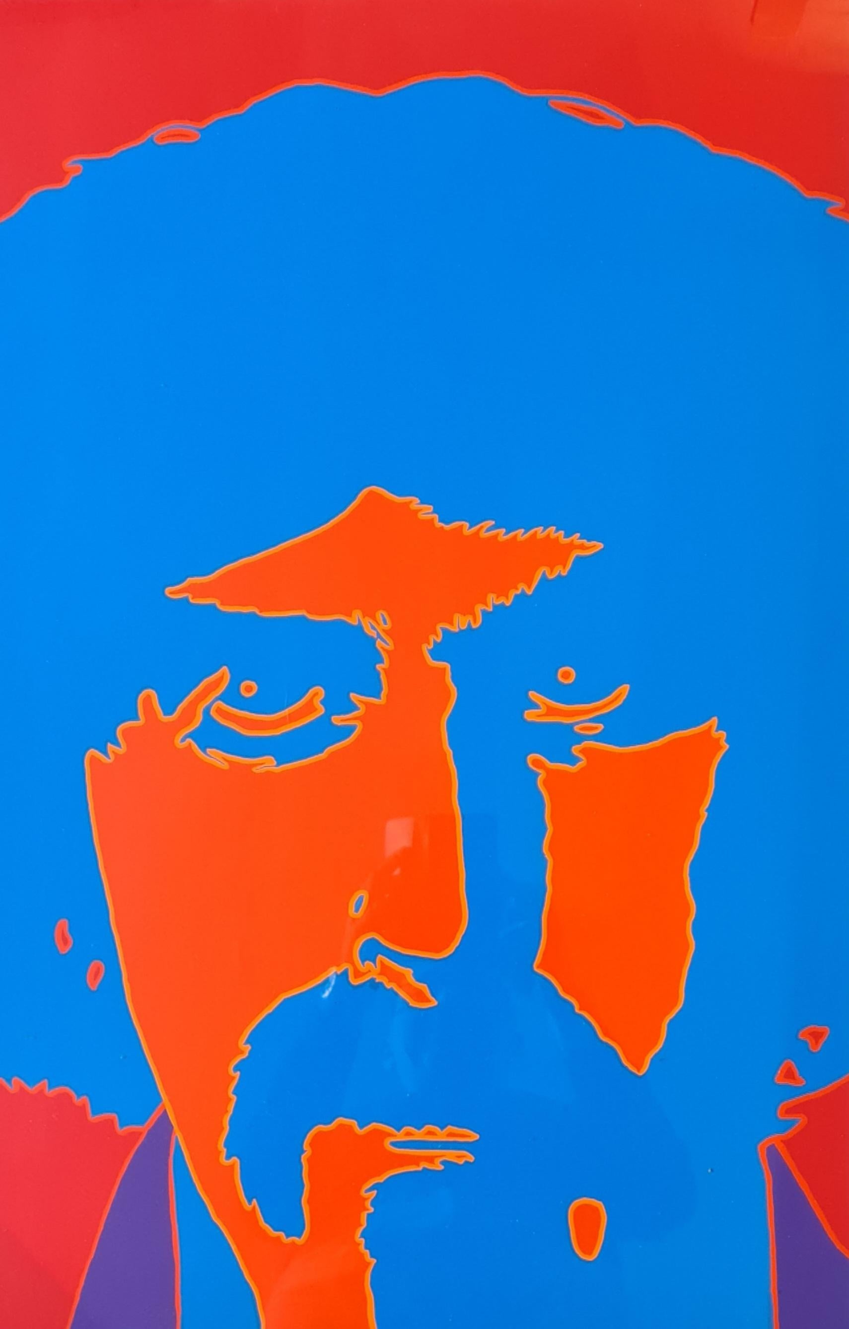 Figurative Print Pete Marsh - Pop Art, Frank Zappa