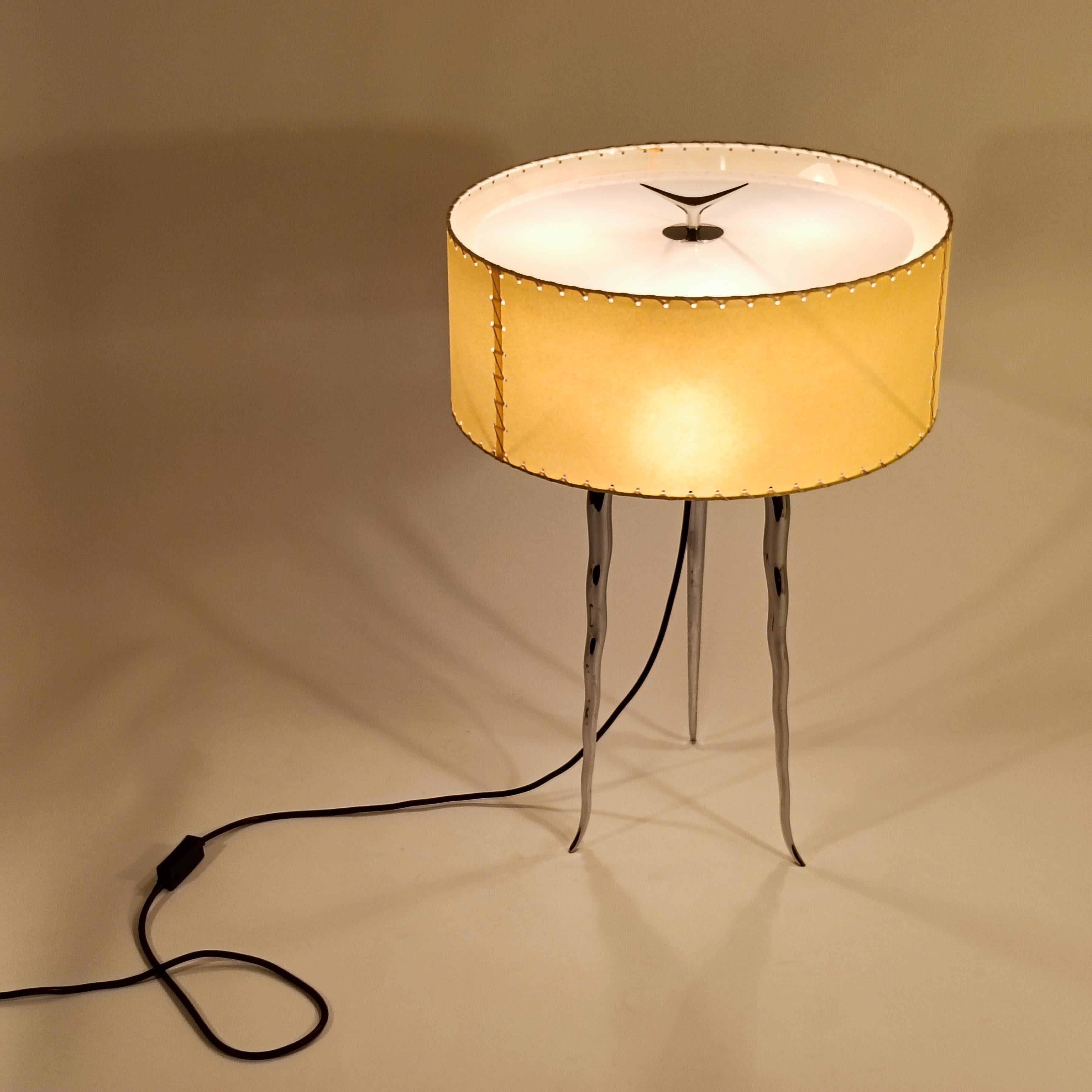 Pete Sans for Taller Uno. Post-Modern table/floor lamp, Spain, 1980s In Good Condition For Sale In SANT ADRIÀ DE BESÒS, ES