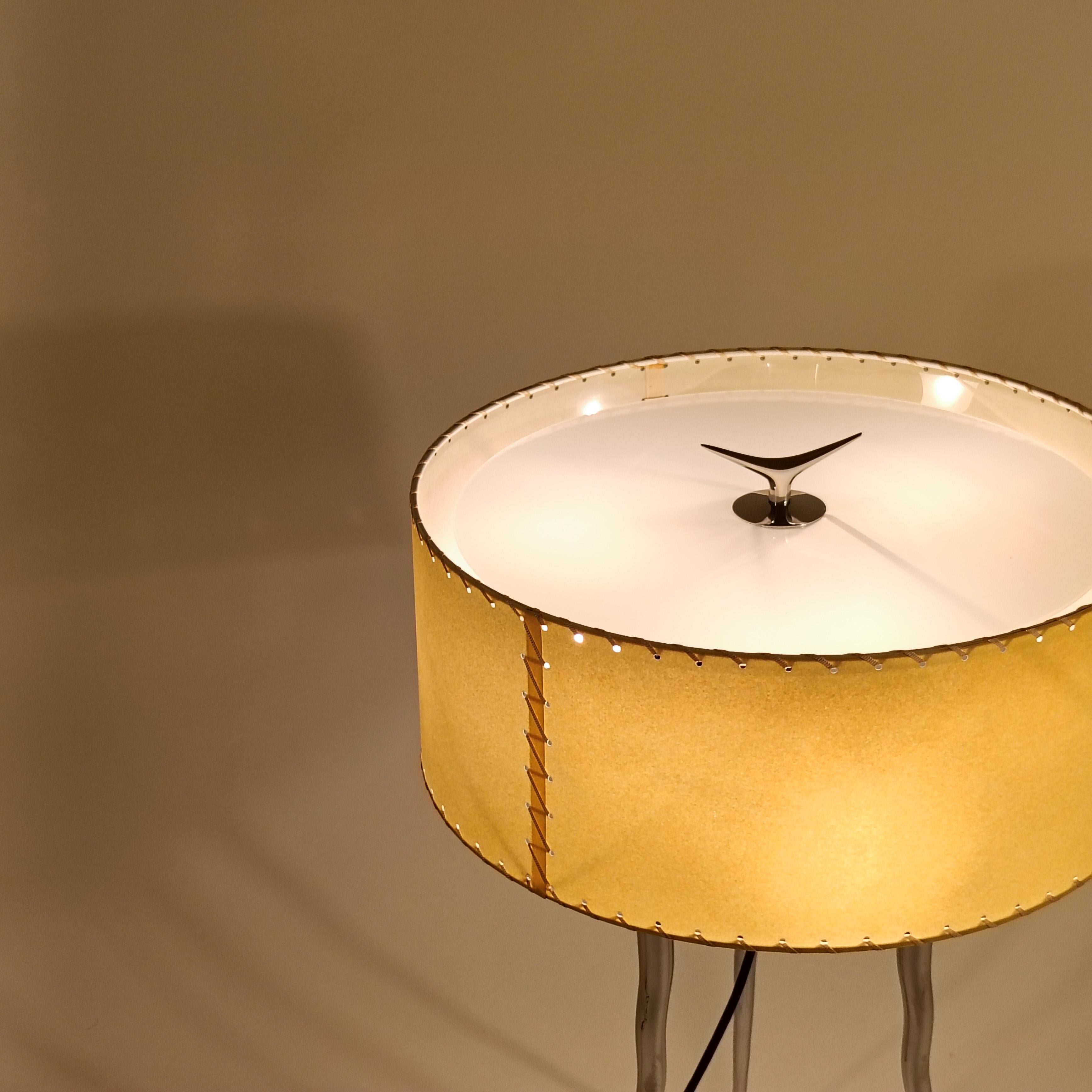 Late 20th Century Pete Sans for Taller Uno. Post-Modern table/floor lamp, Spain, 1980s For Sale
