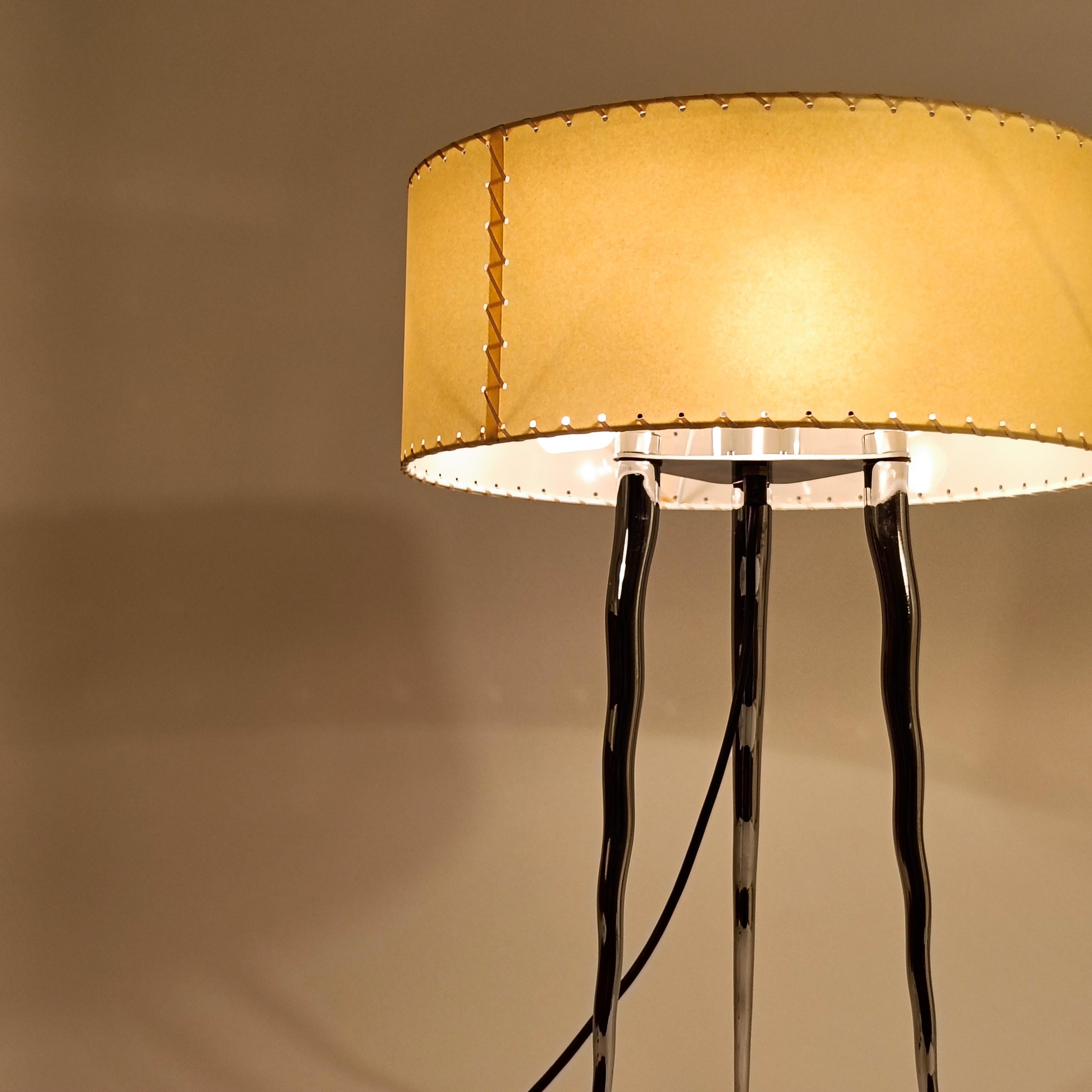 Pete Sans for Taller Uno. Post-Modern table/floor lamp, Spain, 1980s For Sale 1