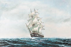 Peter - Large 20th Century Oil, Frigate