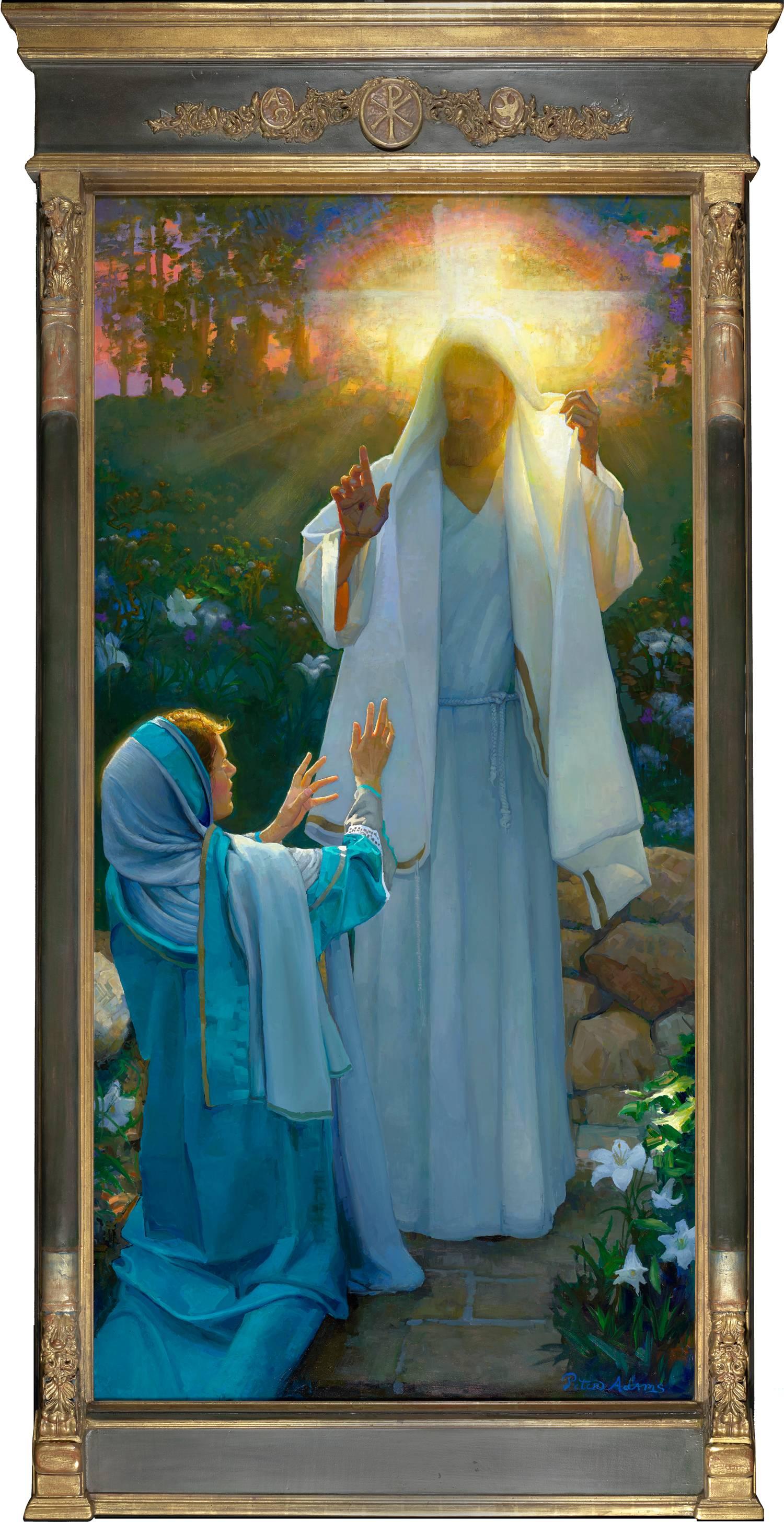 Peter Adams Figurative Painting - The Resurrection