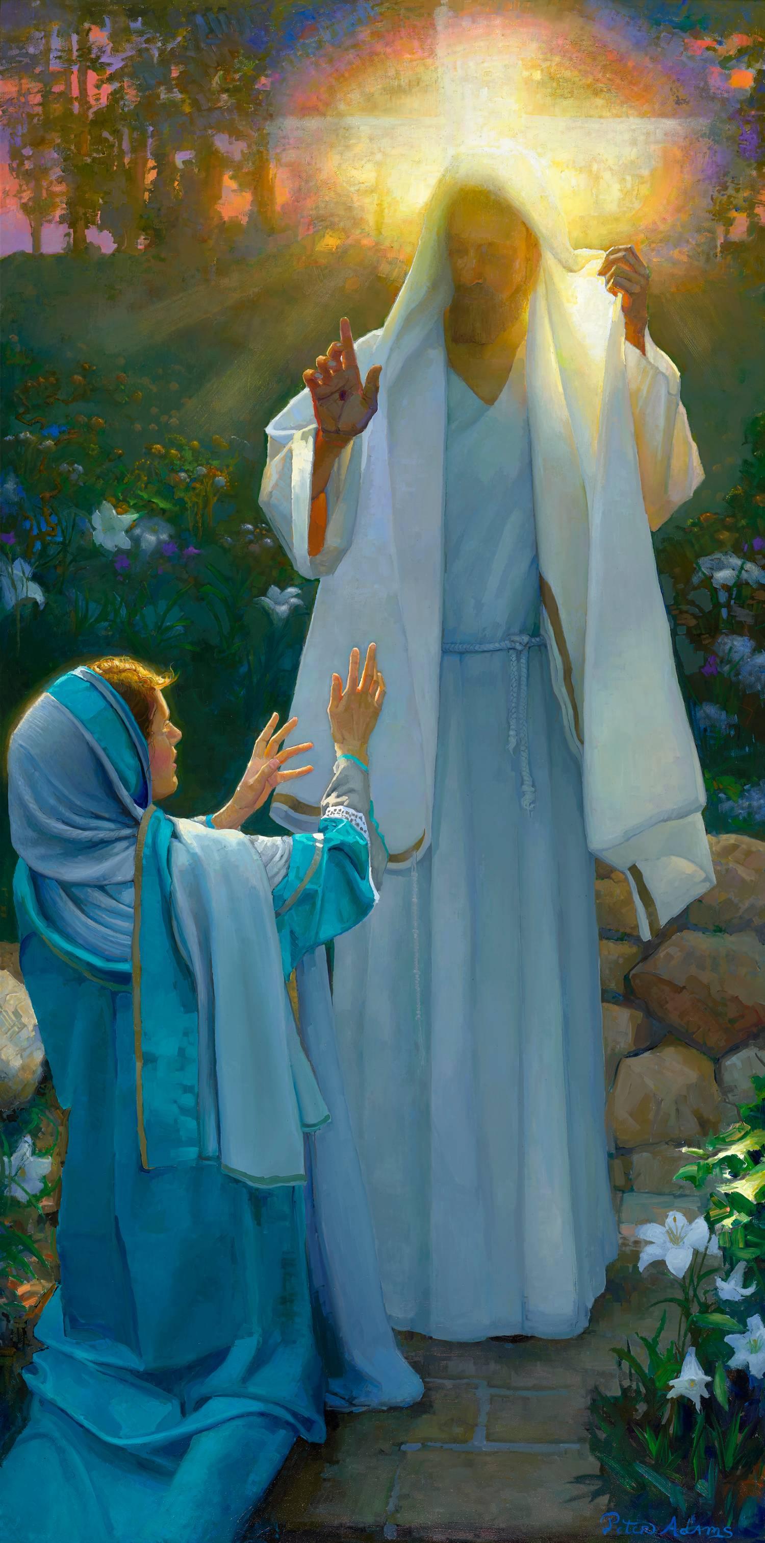 The Resurrection - Painting by Peter Adams
