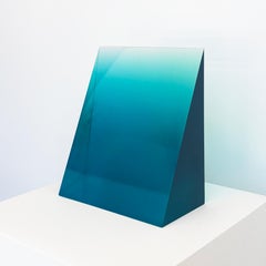 Untitled (Aqua Blue Urethane Wedge), circa 2006–2020