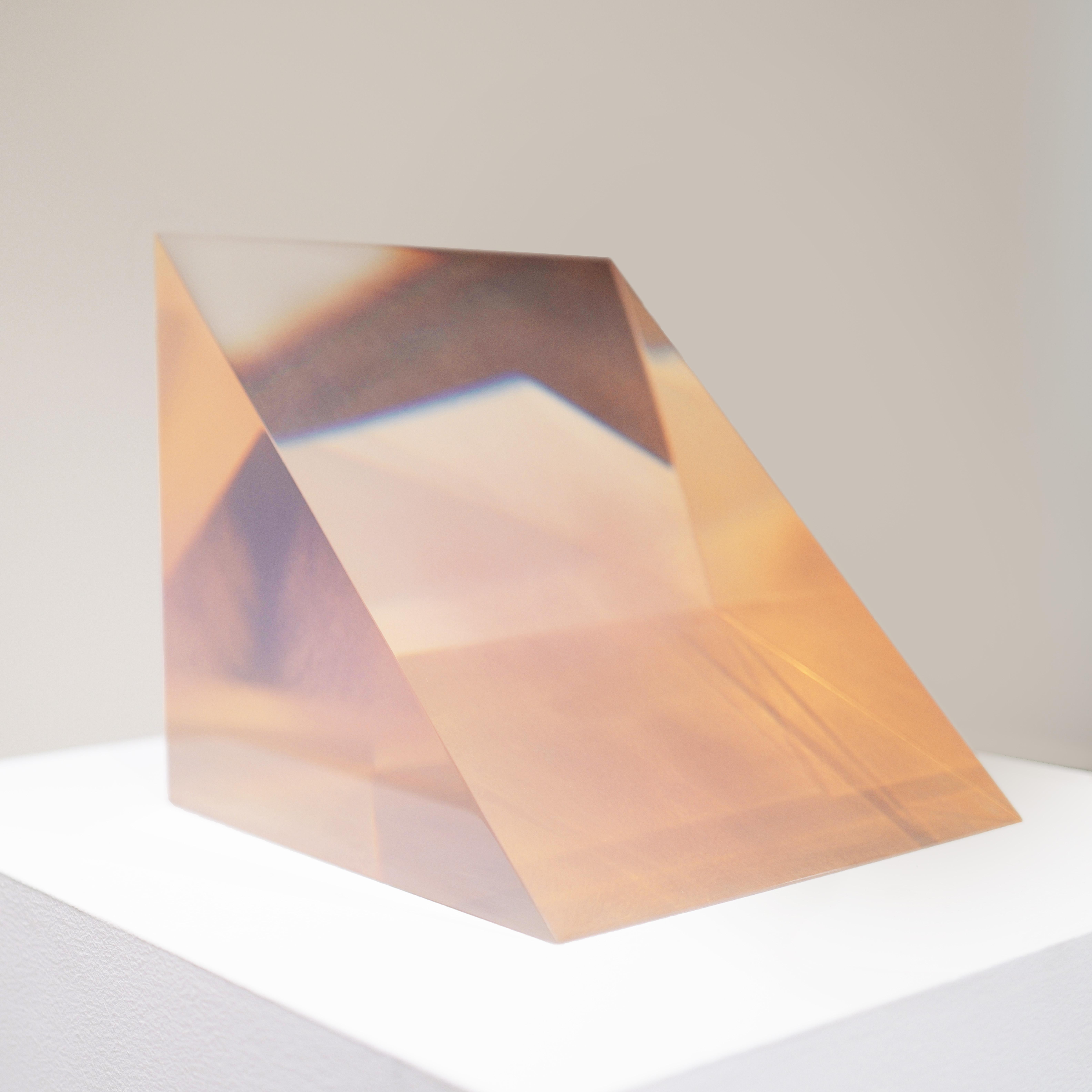 Untitled (Pink Vapor Wedge), 1967