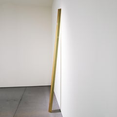 Untitled (Yellow Polyester Resin Leaner), Circa 1965–1972