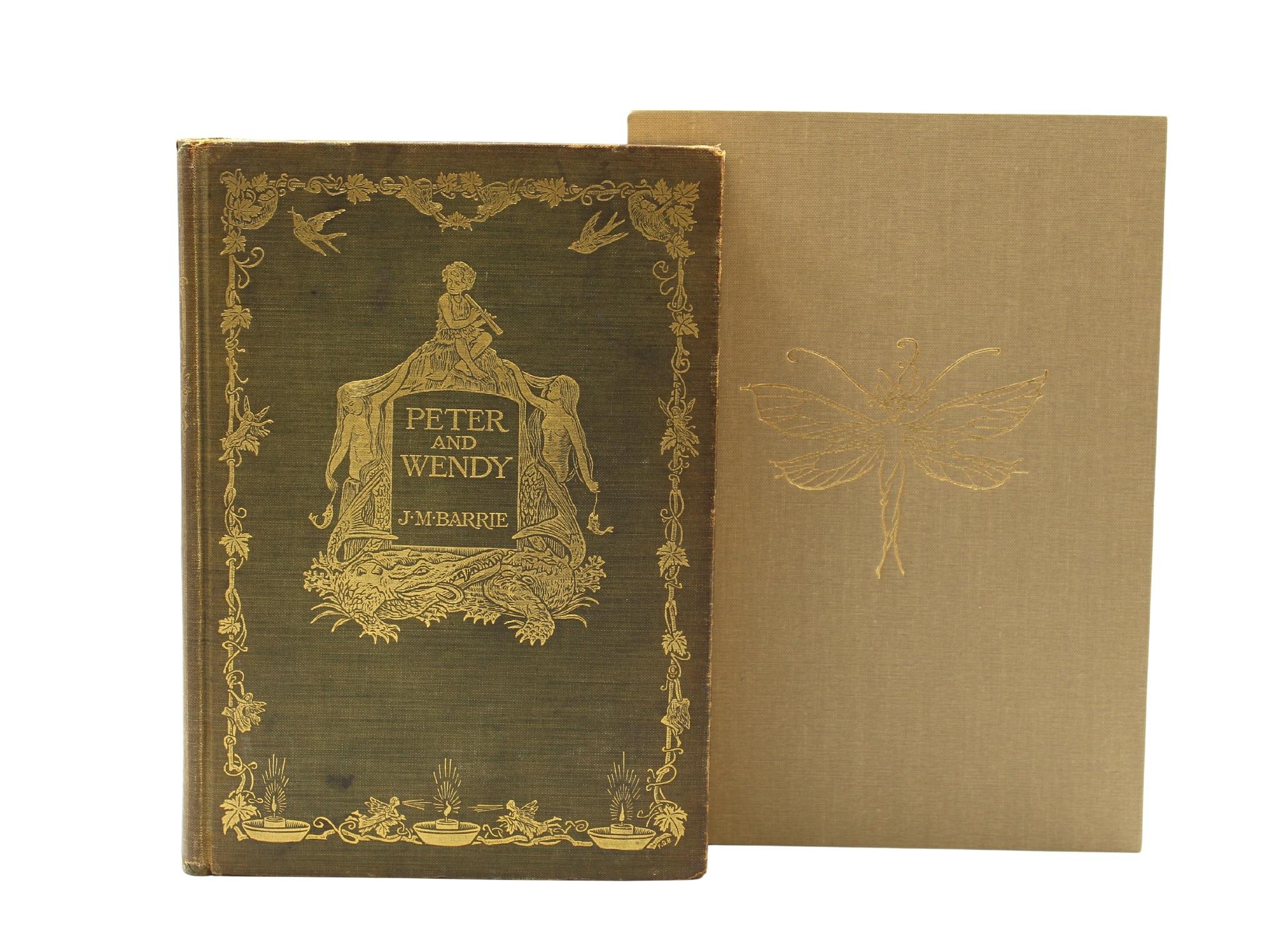 Art Nouveau Peter and Wendy by James M. Barrie, First American Trade Edition, 1911 For Sale