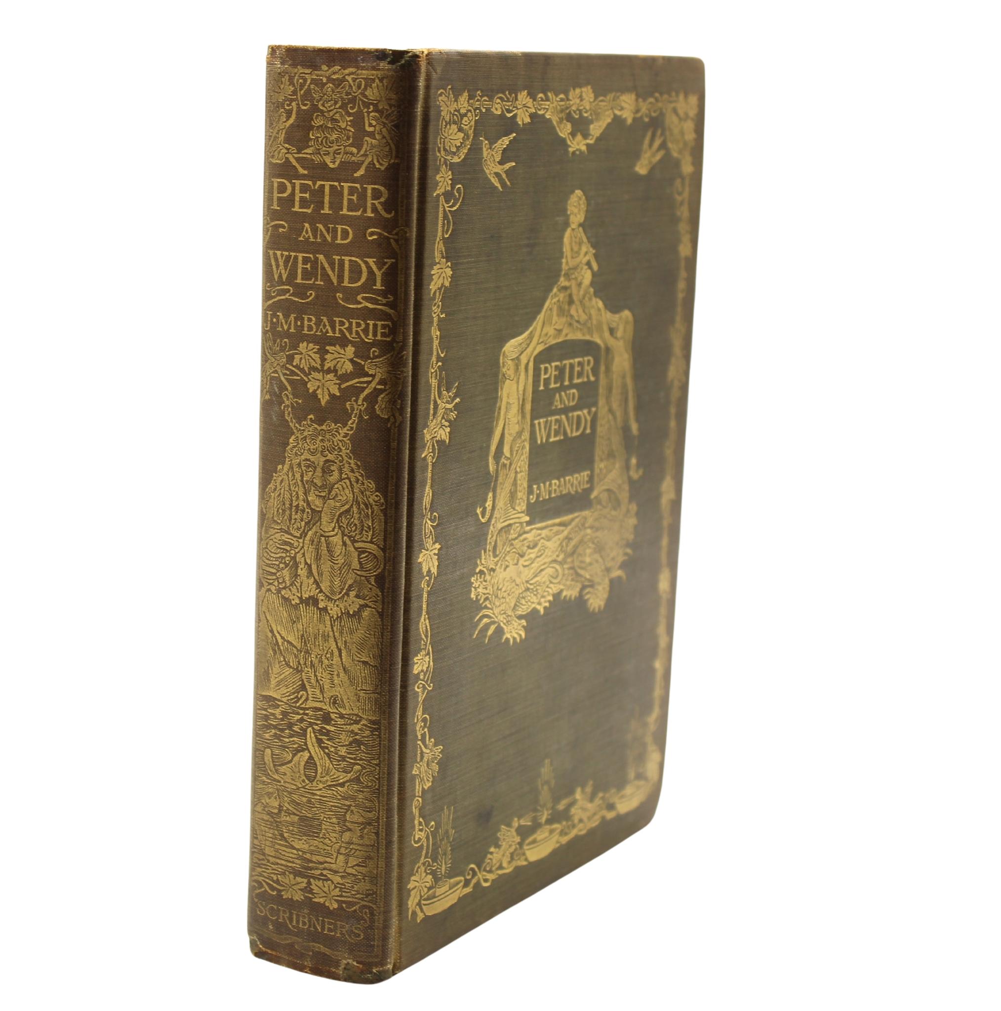 Early 20th Century Peter and Wendy by James M. Barrie, First American Trade Edition, 1911 For Sale