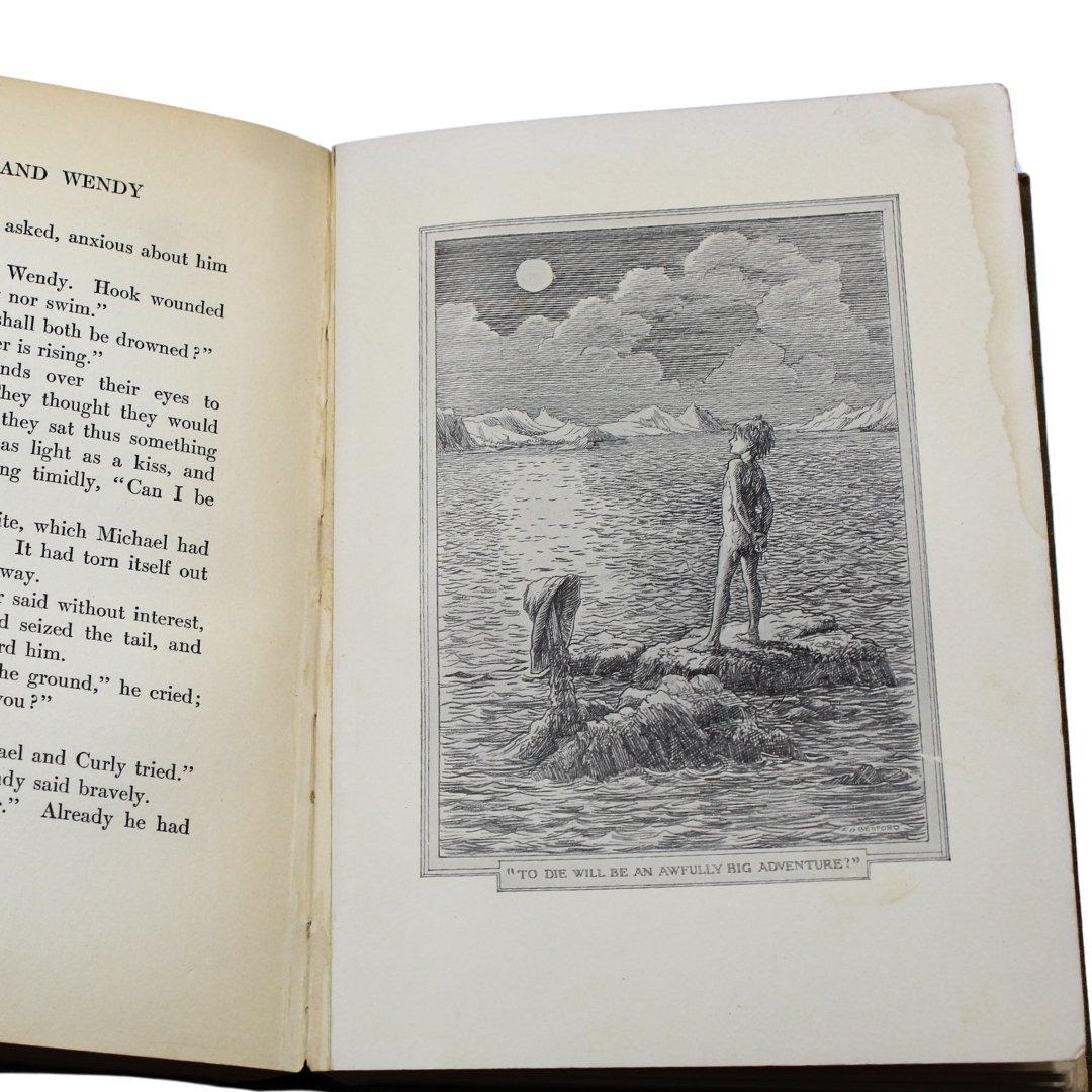 Early 20th Century Peter and Wendy by James M. Barrie, First American Trade Edition, 1911