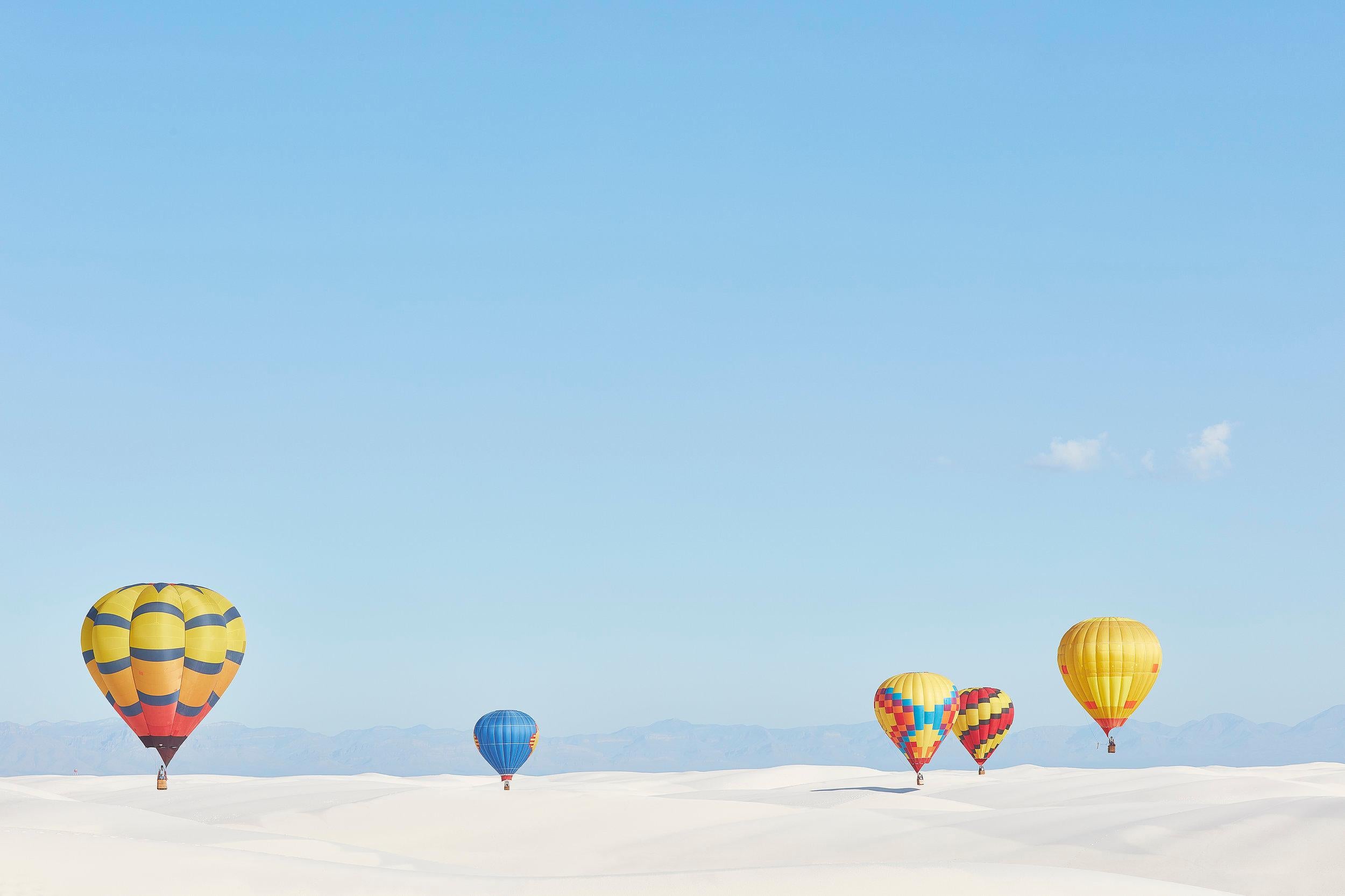Peter Andrew Lusztyk Color Photograph - Balloon I (60" x 90")