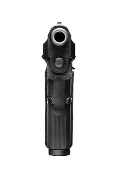 Baretta 9mm & S&W .357 Magnum (Zwei Fotografien) , Gedruckt nach