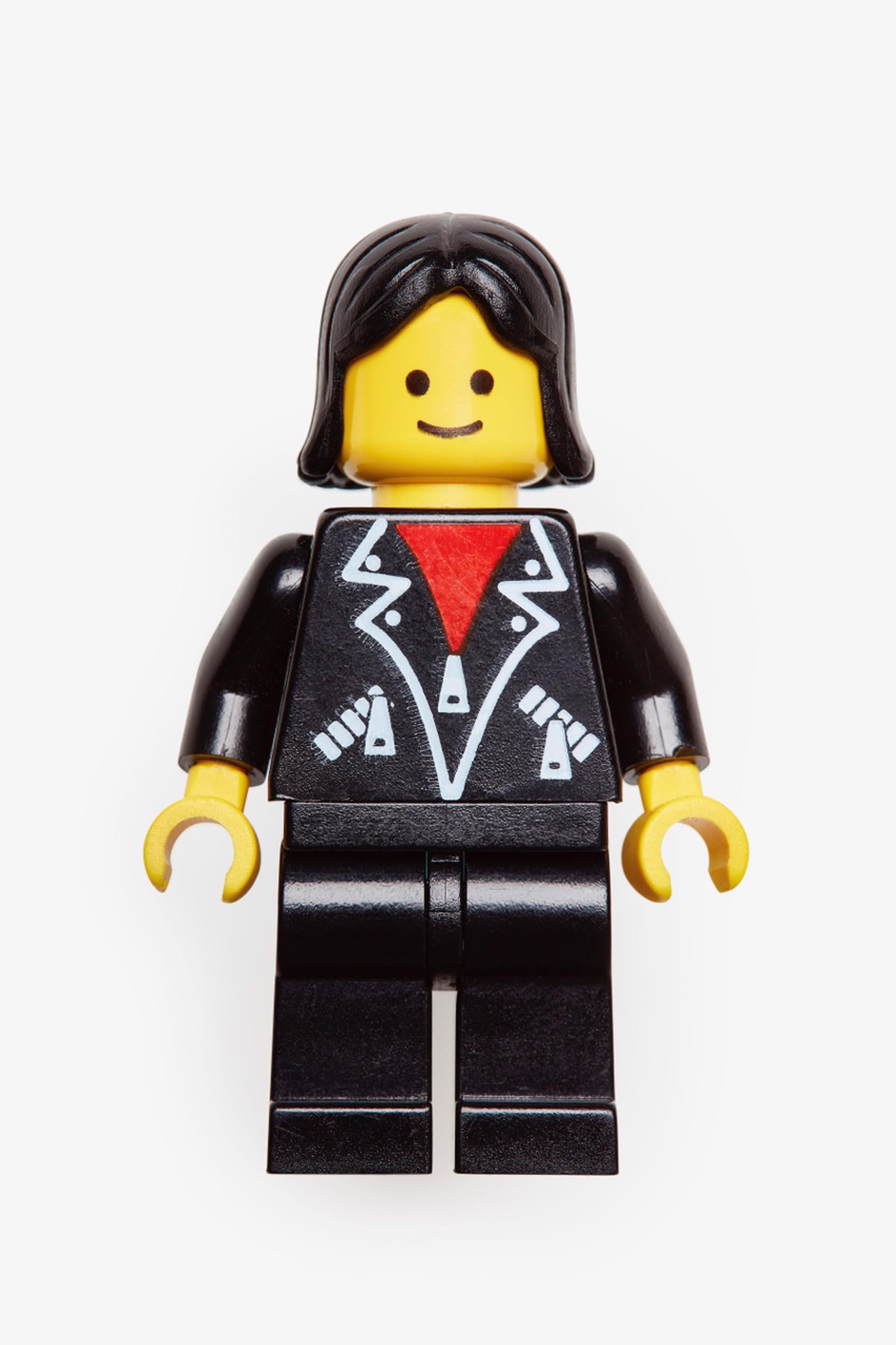 Peter Andrew Lusztyk Figurative Photograph - Lego "Ramones" (36" x 24")