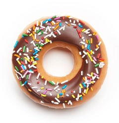 Peter Andrew Lusztyk - Donut - Chocolate w/ Sprinkles, 2024, Printed After