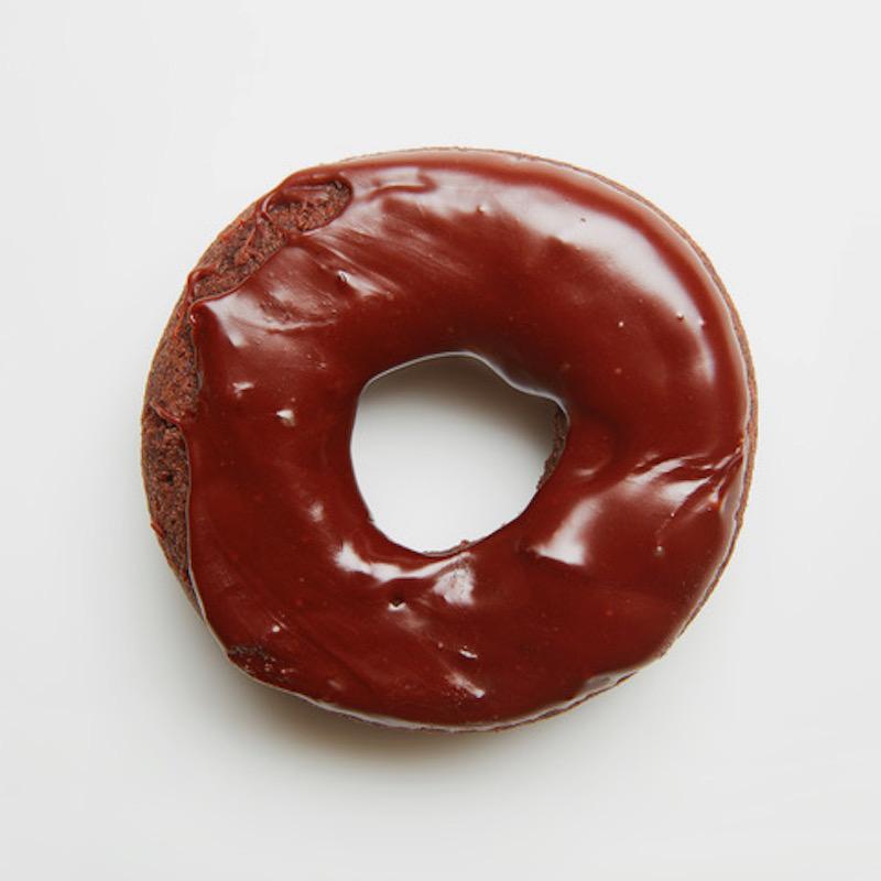 Peter Andrew Lusztyk - Donut - Double Chocolate, Photography 2024, Printed After