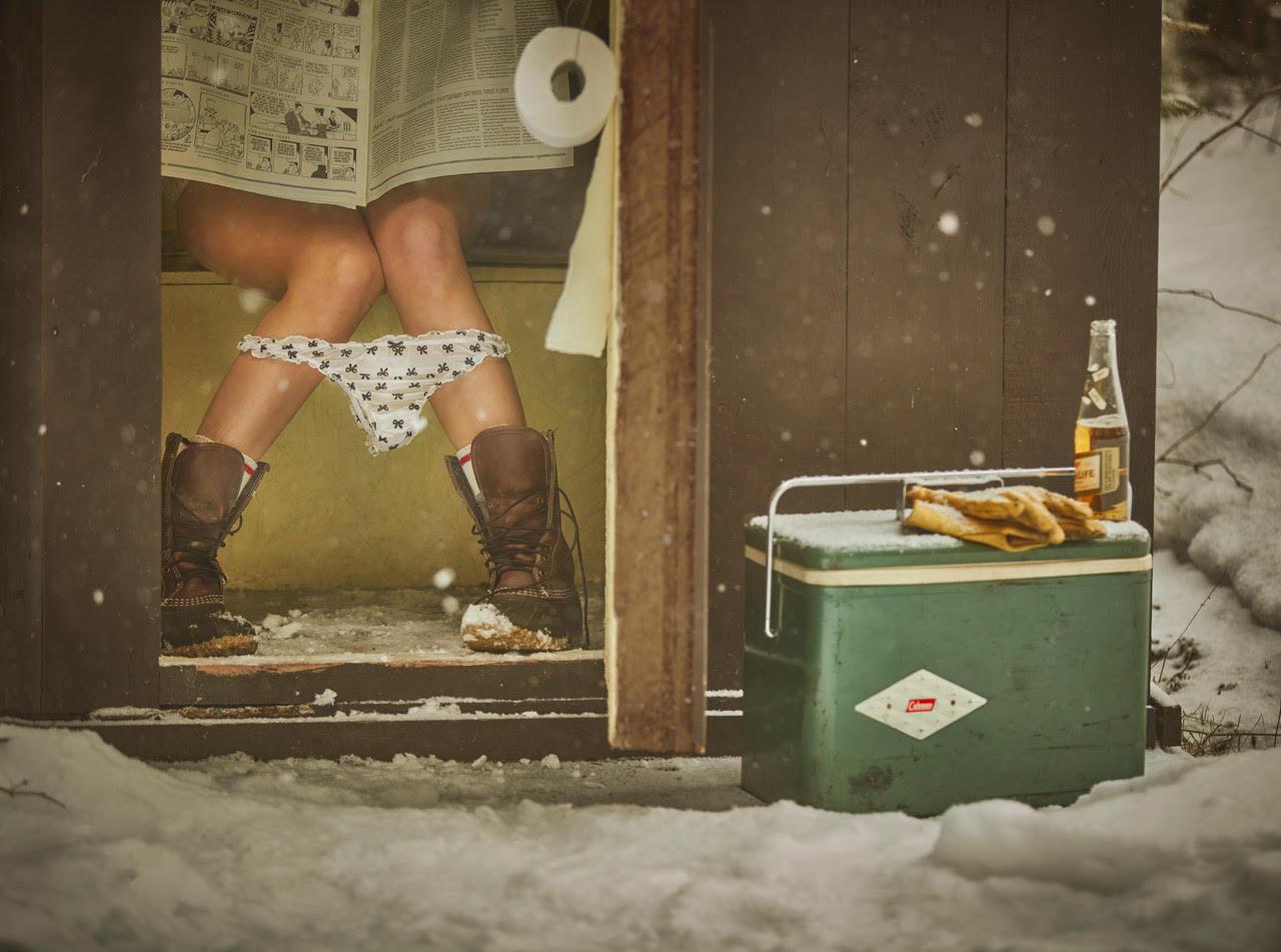 Peter Andrew Lusztyk - Out House, Photography 2022, Printed After