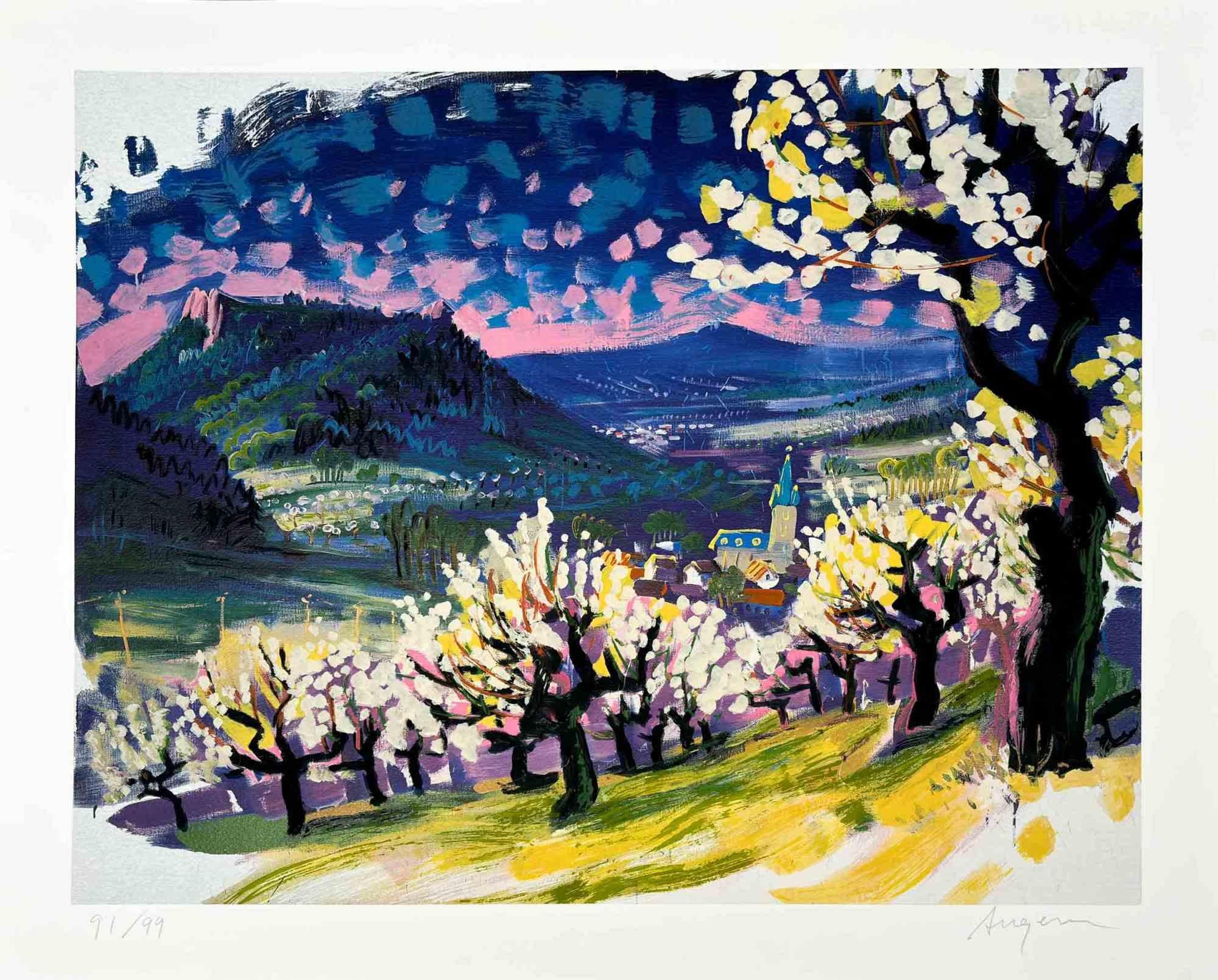 Der Druck ist eine Lithographie mit einer Auflage von 99 Exemplaren, in sehr gutem Zustand.
Die Lithografie ist nummeriert und auf der Vorderseite im unteren Rand vom Künstler handsigniert.
Insgesamt stehen 17 Exemplare zur Verfügung, darunter drei
