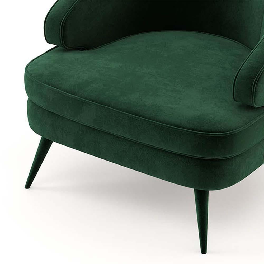Velours Fauteuil Peters en vente