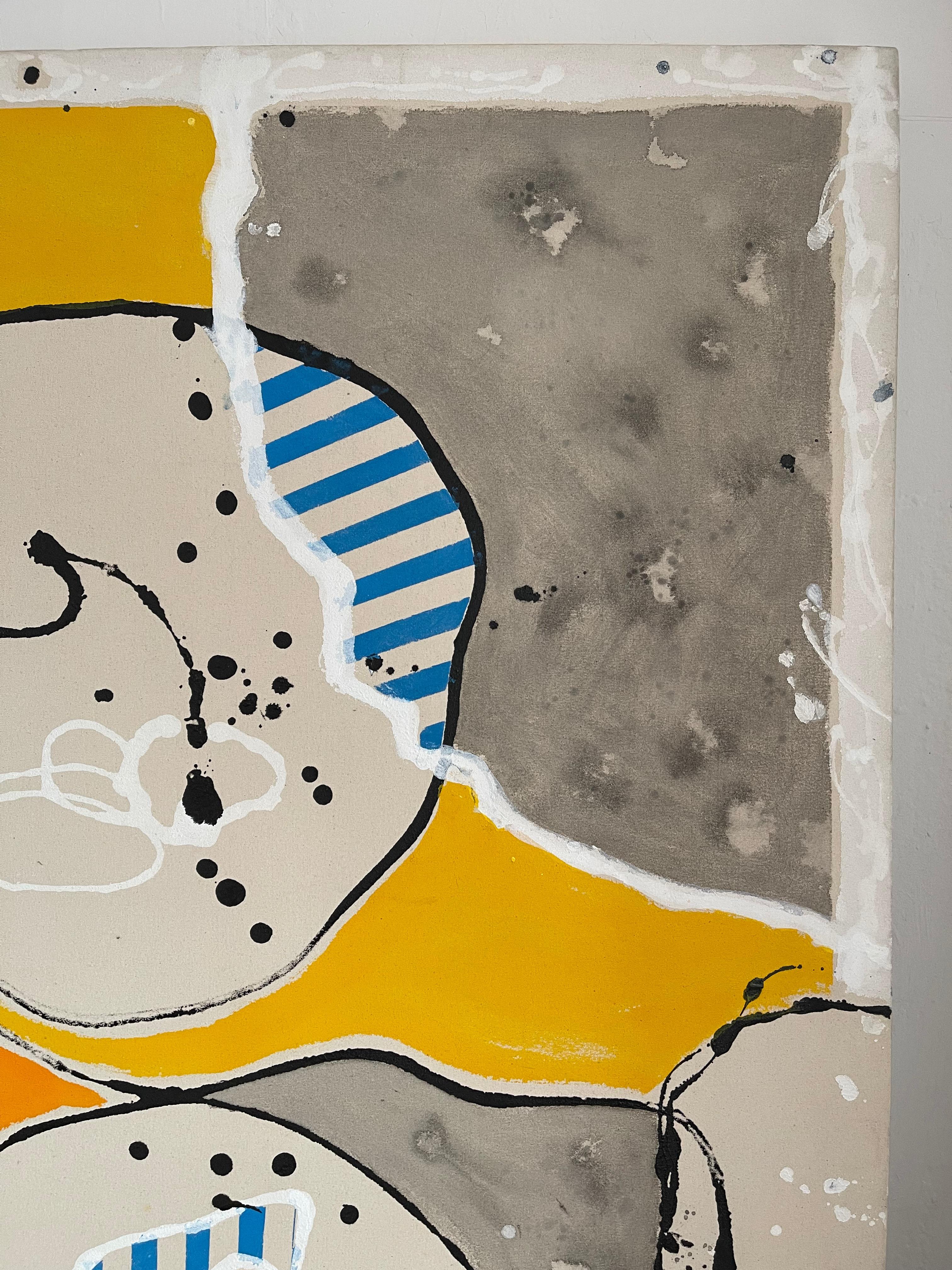 Schwedisches abstraktes expressionistisches Gemälde „Seeschaum“ von Peter Astrom (21. Jahrhundert und zeitgenössisch) im Angebot