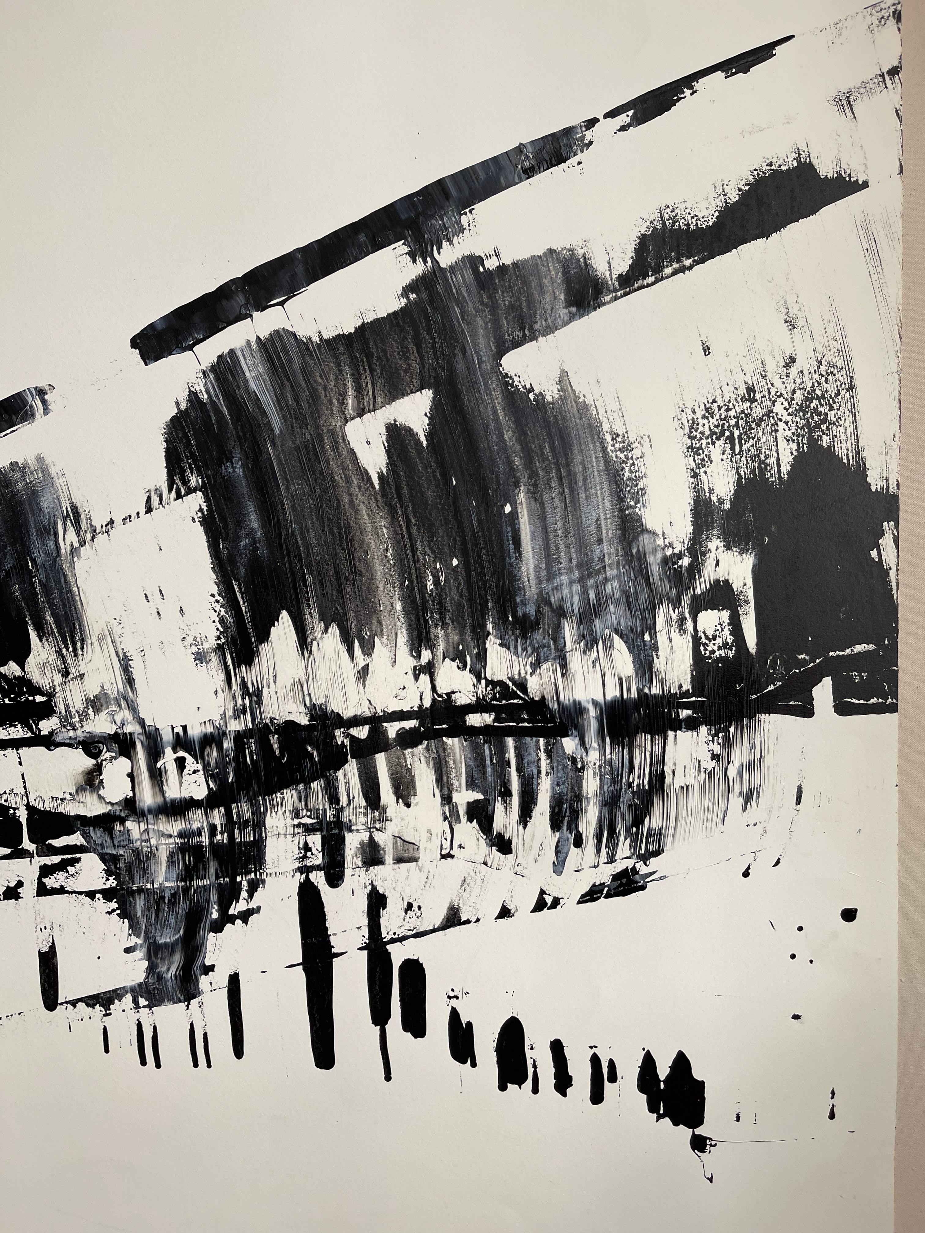Impression au collage photo expressionniste abstrait sans titre de Peter Astrom, « Untitled 1 » en vente 10