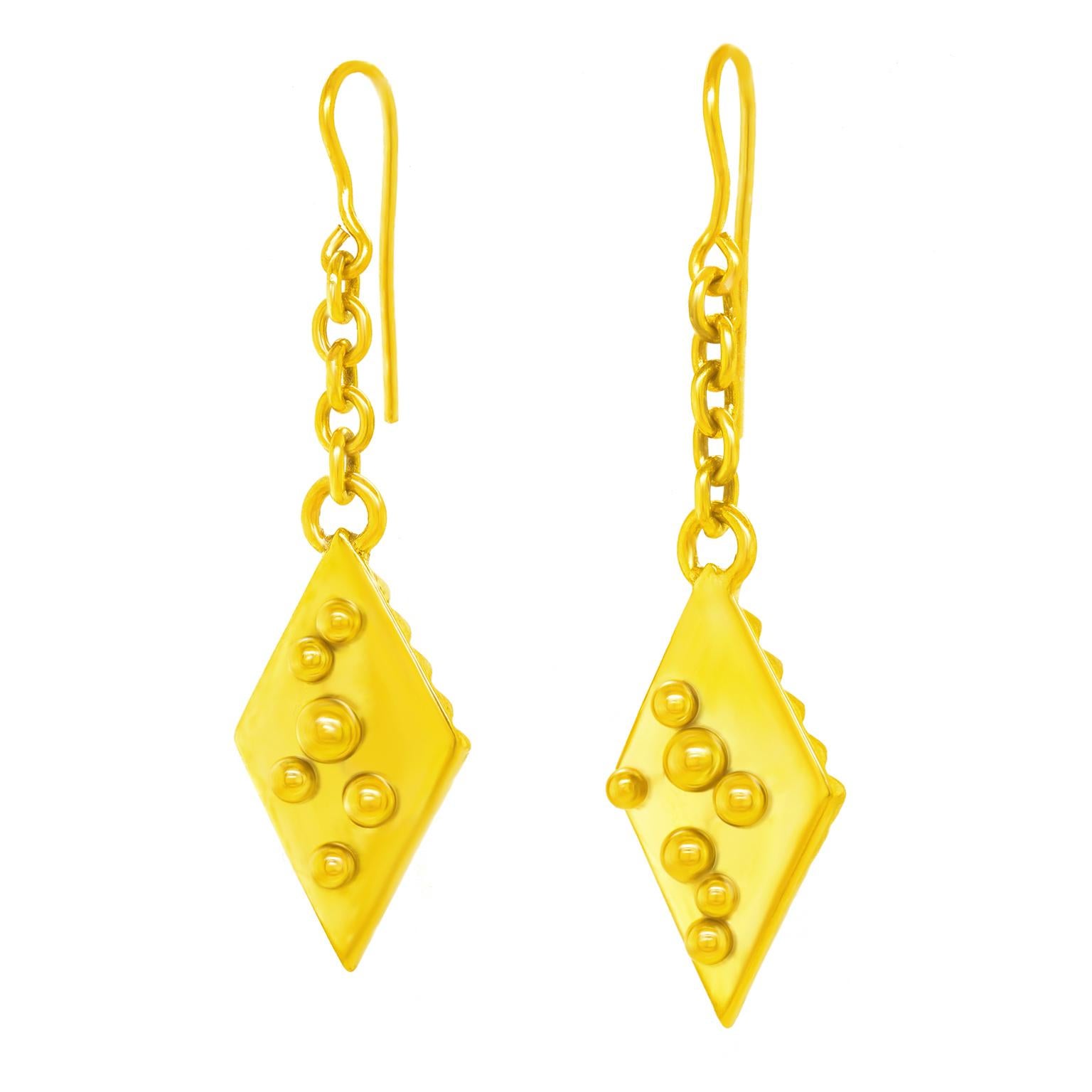american gold earrings
