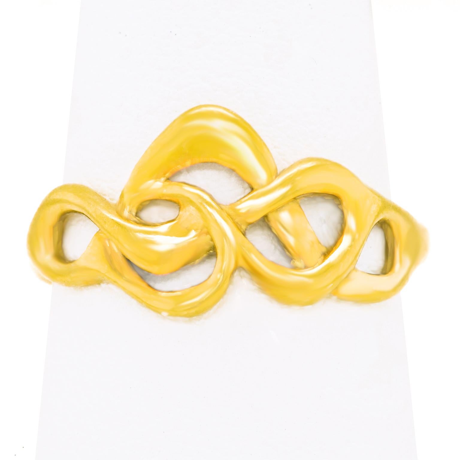 Peter Aylen Gold Knot Ring 2