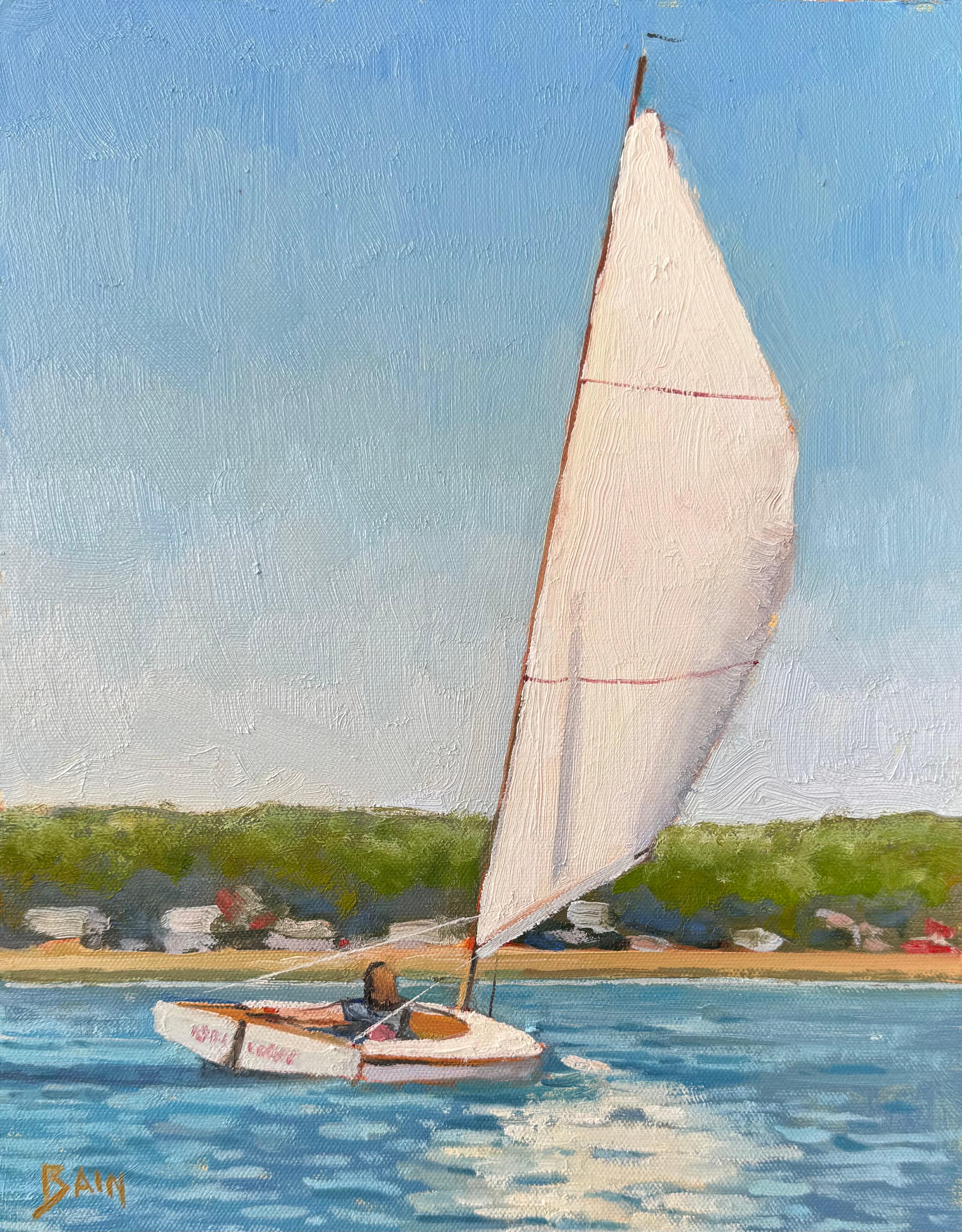Landscape Painting di Peter Bain - Portata del fascio