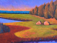 Boulders  Oil /Canvas  Landscape  Light & Color   New England 30" x 40"