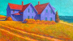 First Light Oil /Canvas  Landscape  Light & Color   New England 40" x 30"