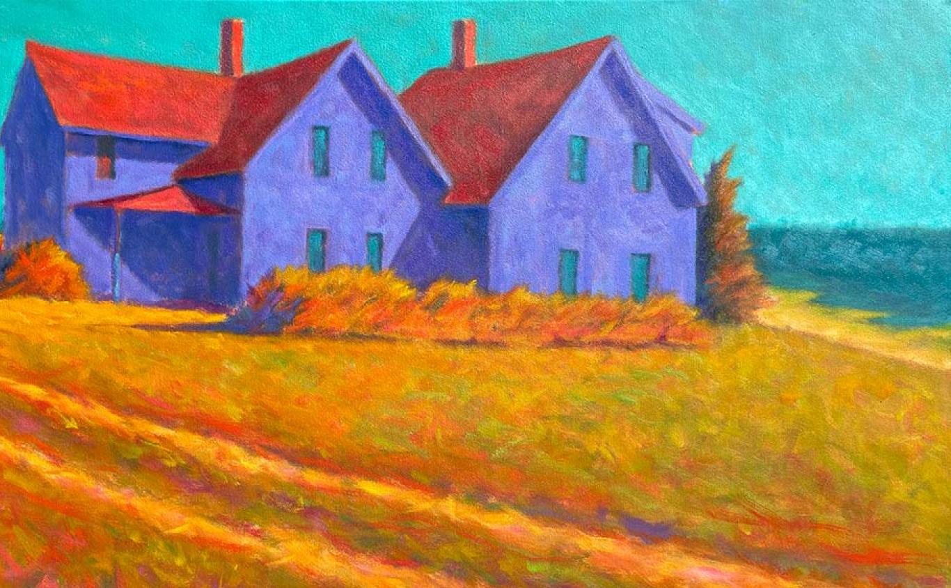 First Light Oil /Canvas  Landscape  Light & Color   New England 40