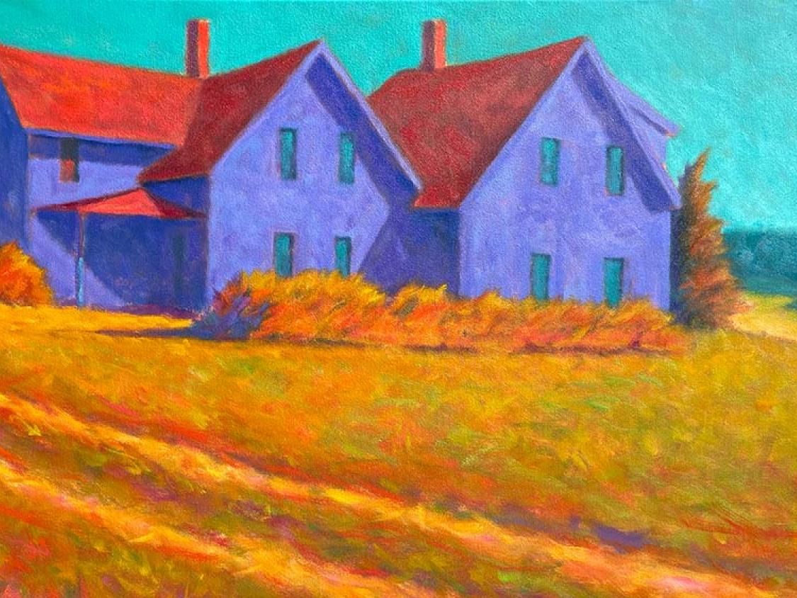 First Light Oil /Canvas  Landscape  Light & Color   New England 40