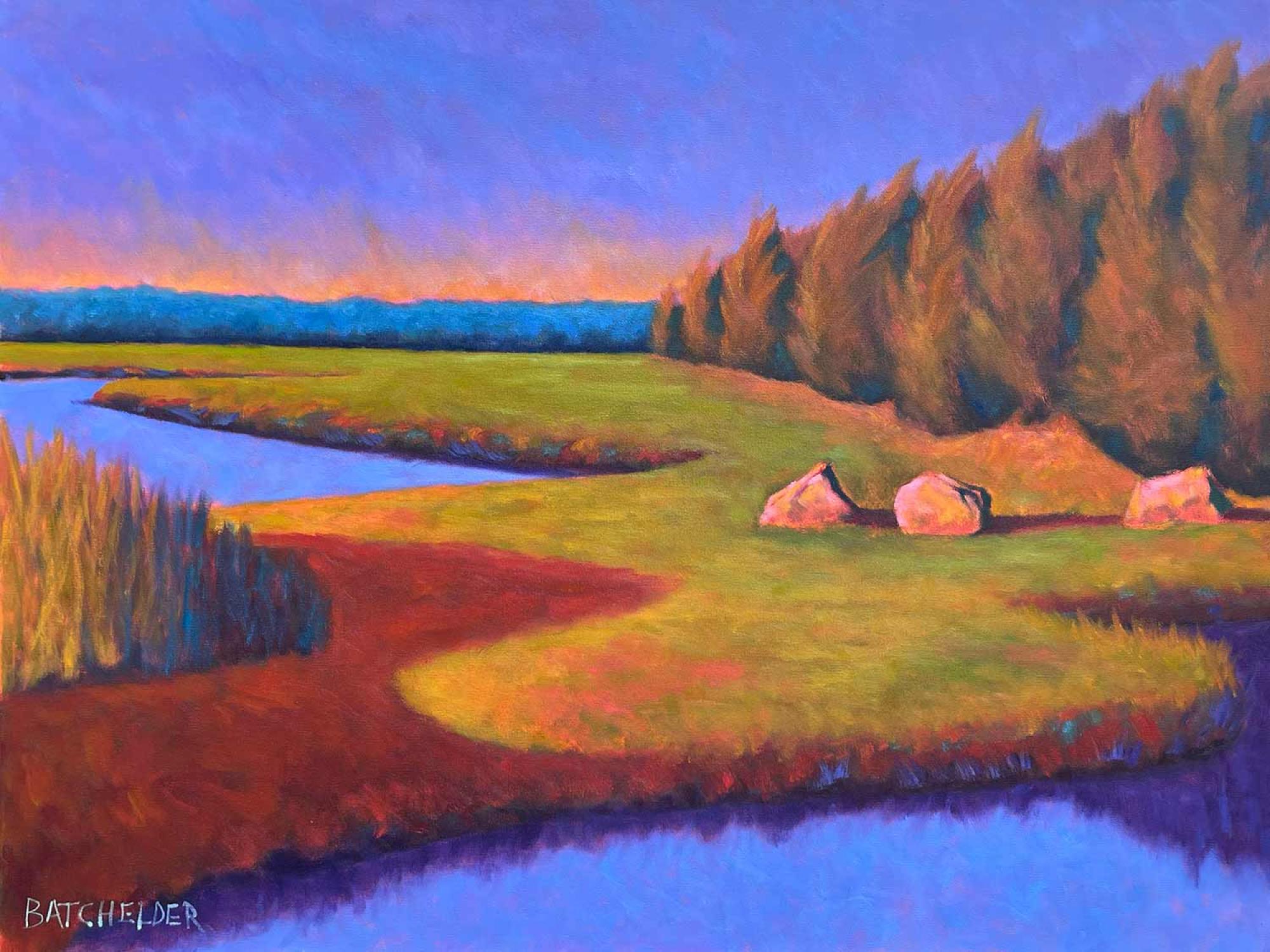 First Light Oil /Canvas  Landscape  Light & Color   New England 40