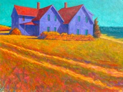 First Light Oil /Canvas  Landscape  Light & Color   New England 40" x 30"