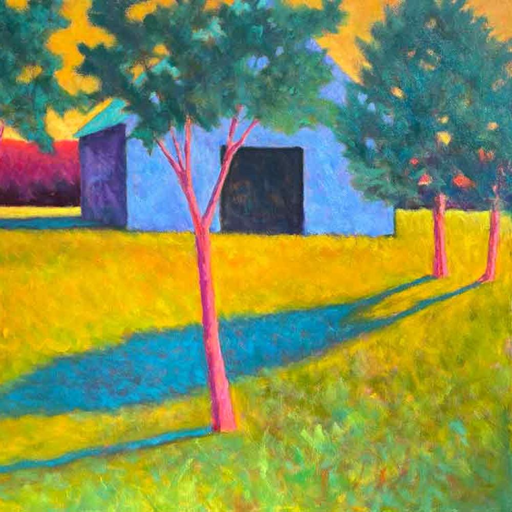 Grove Oil /Canvas  Landscape  Light & Color   New England 30