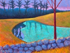 Spring Thaw Oil /Canvas  Landscape  Light & Color   New England 40" x 30"