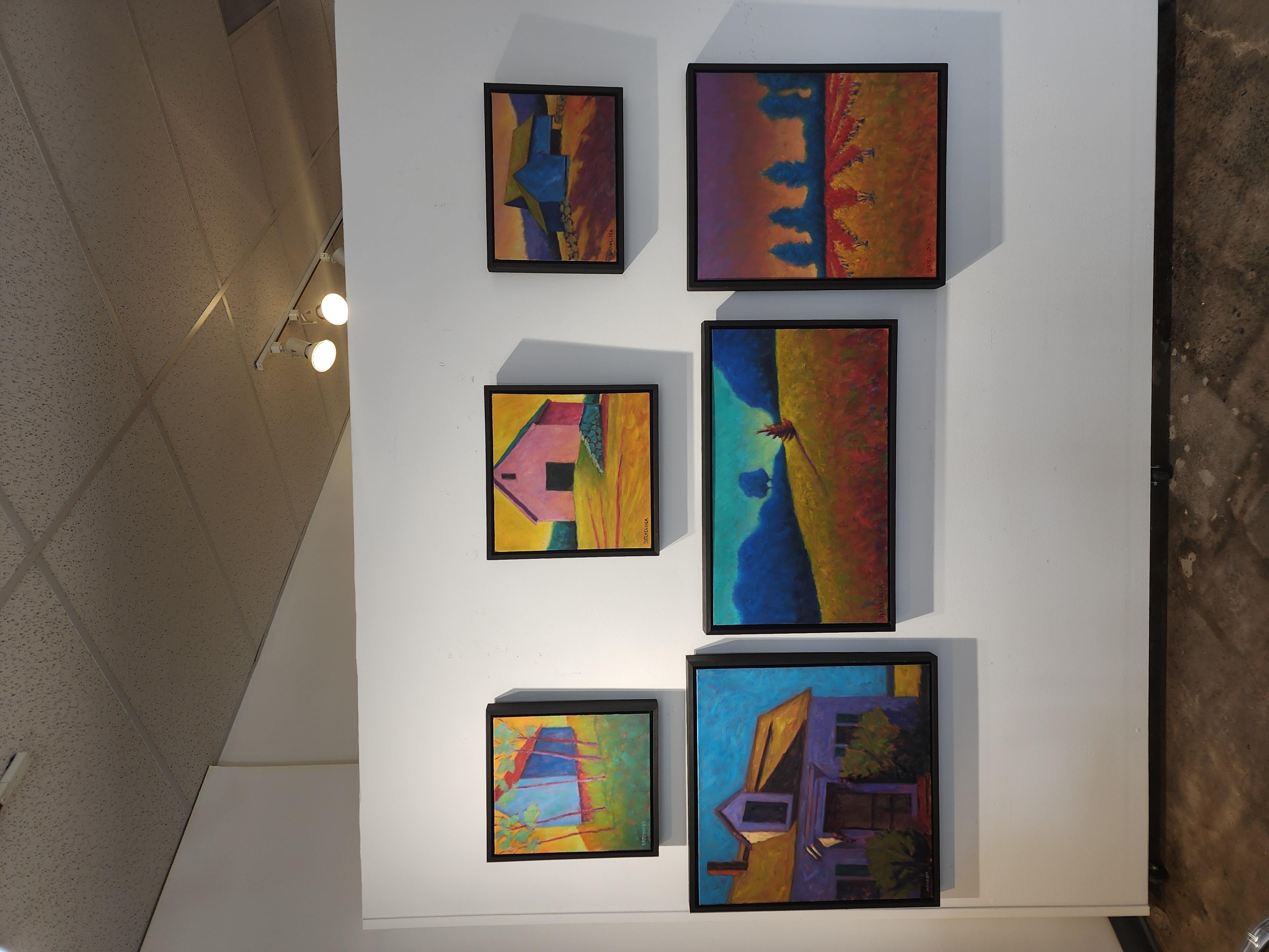 Hochlandtanne  Öl /Leinwand  Landschaft  Licht & Farbe   Neuengland im Angebot 3