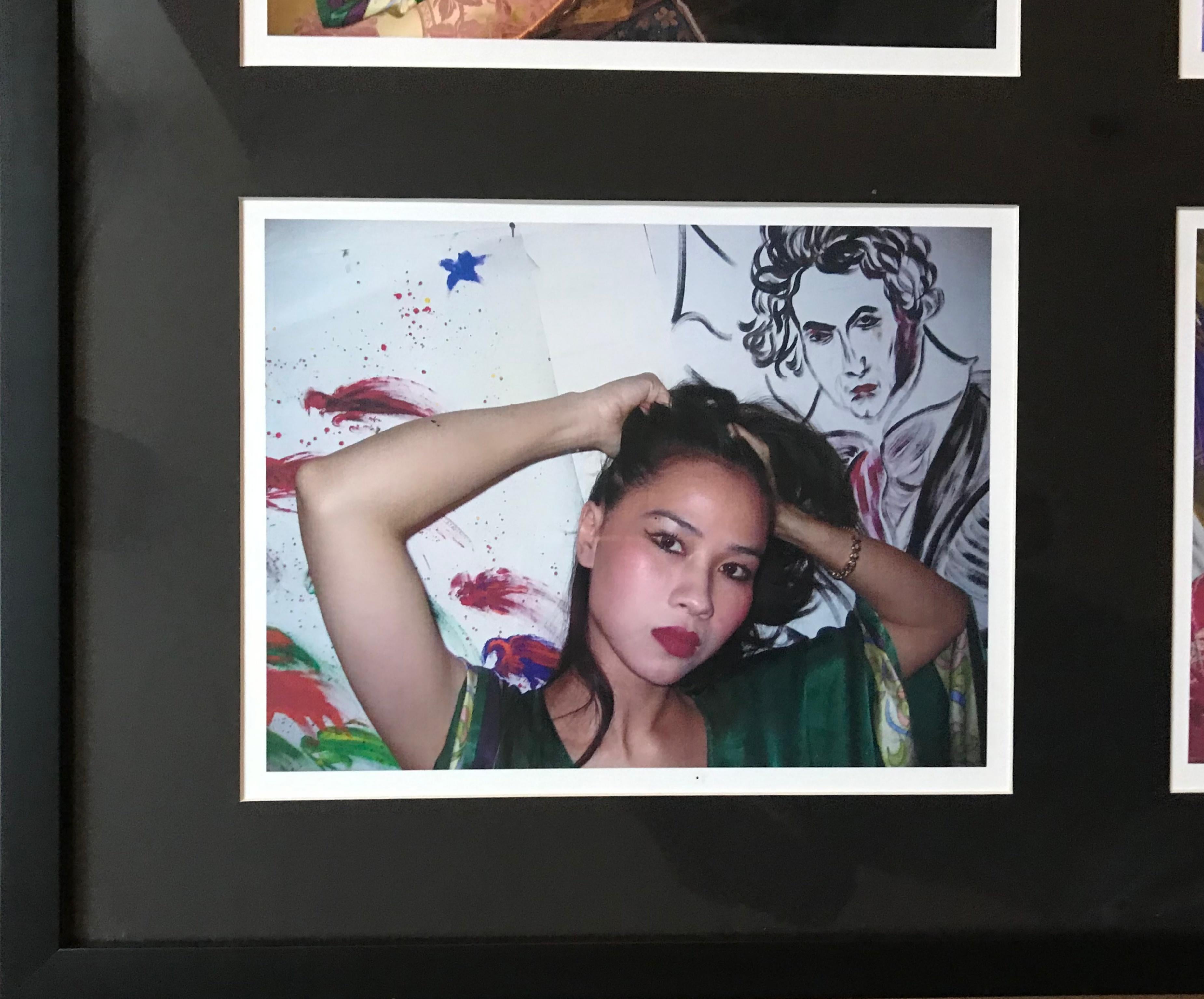 4 unique portraits of Vietnamese concert pianist Chau-Giang Thi Nguyen, Signed im Angebot 1