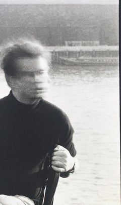 Peter Beard - Francis Bacon al numero 80 di Narrow Street, Londra, non firmato