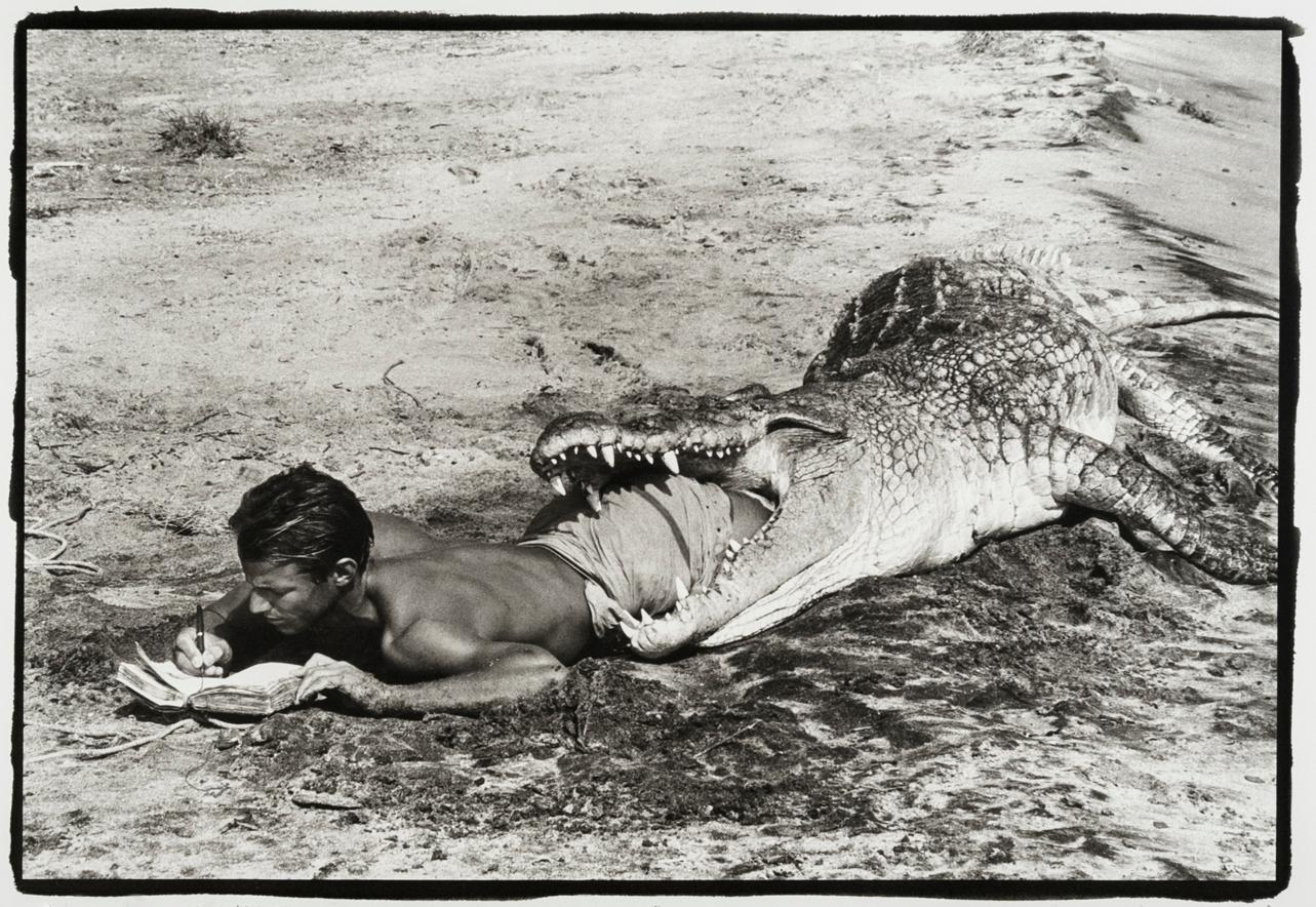 I'll write whenever I can... - Photograph by Peter Beard